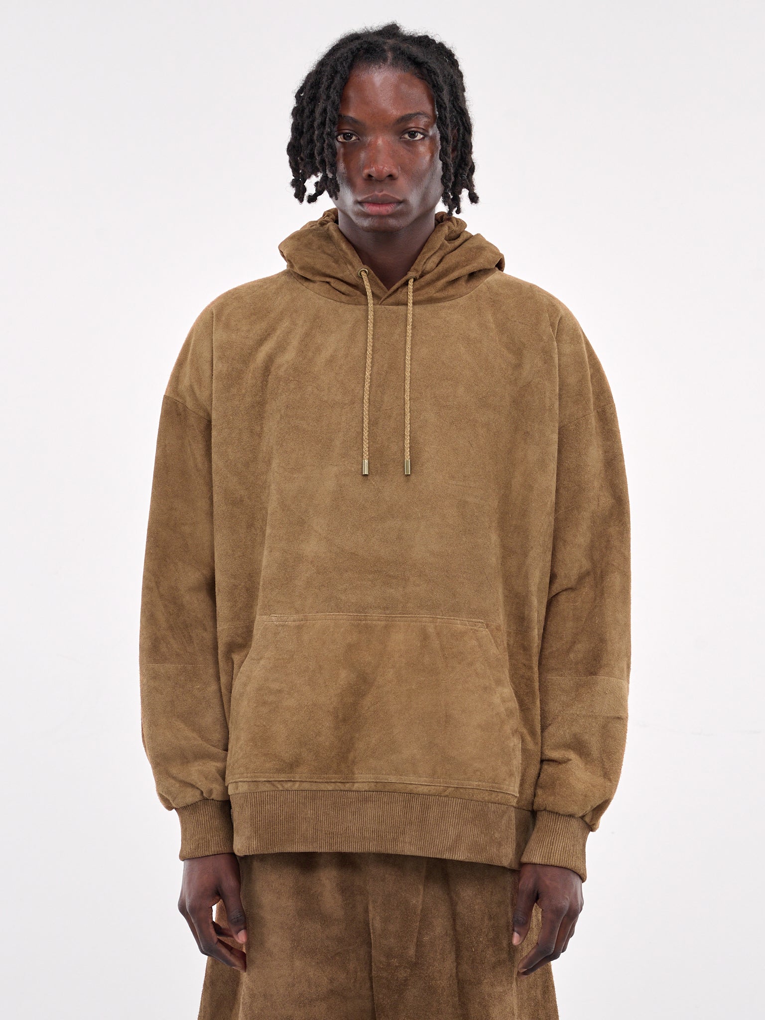 Suede Hoodie (ARJ2507-CAMEL-SUEDE)