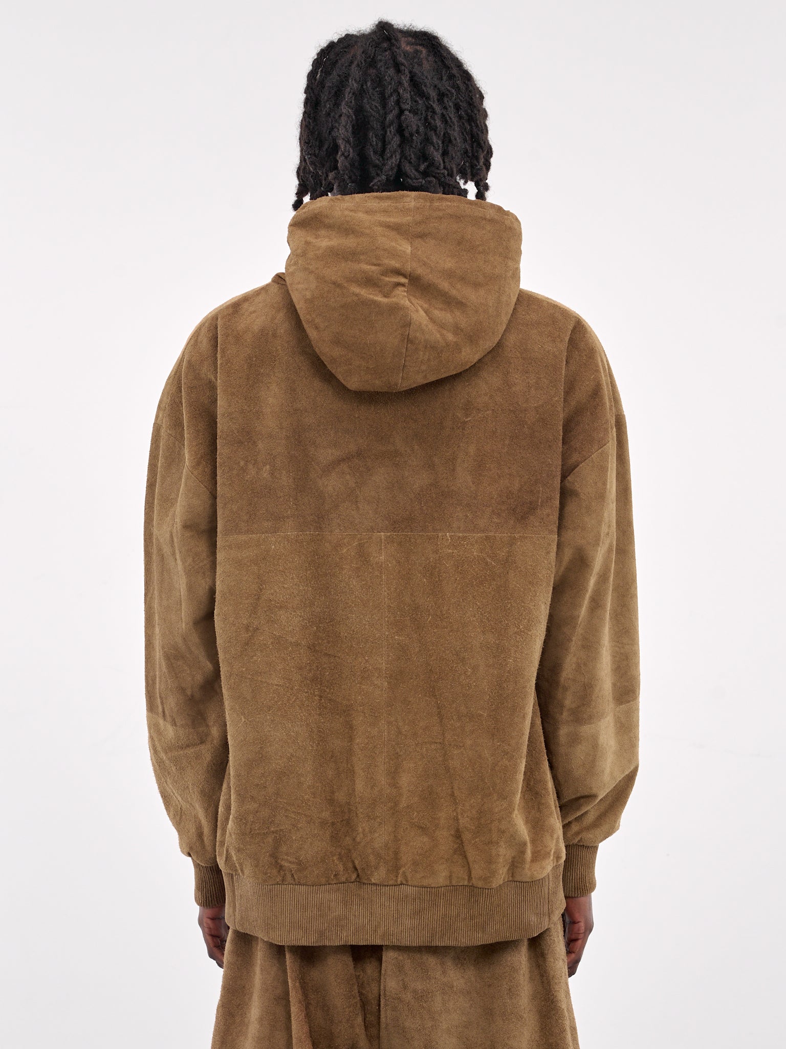 Suede Hoodie (ARJ2507-CAMEL-SUEDE)