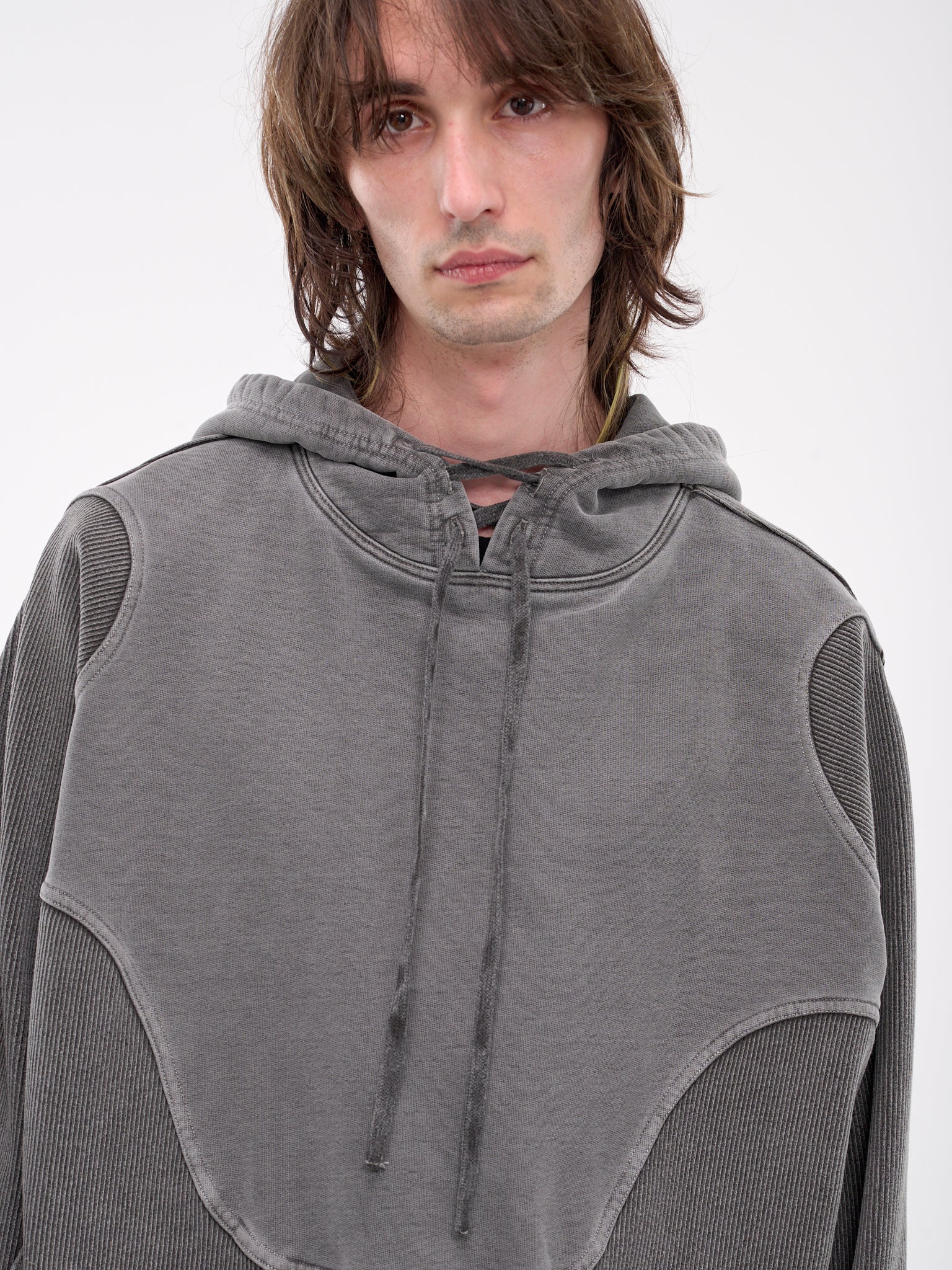 Charcoal black hoodie online