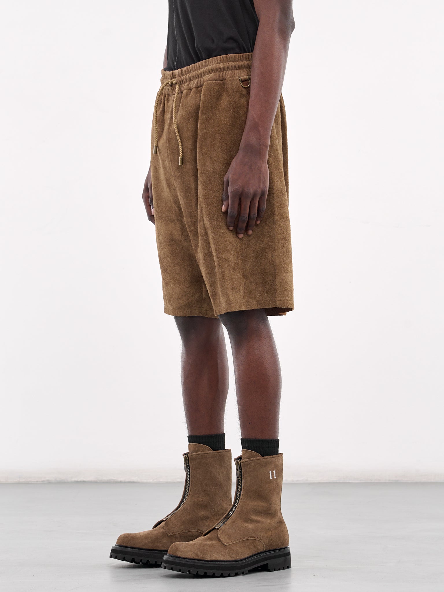 Suede Shorts (ARP2509-CAMEL-SUEDE)