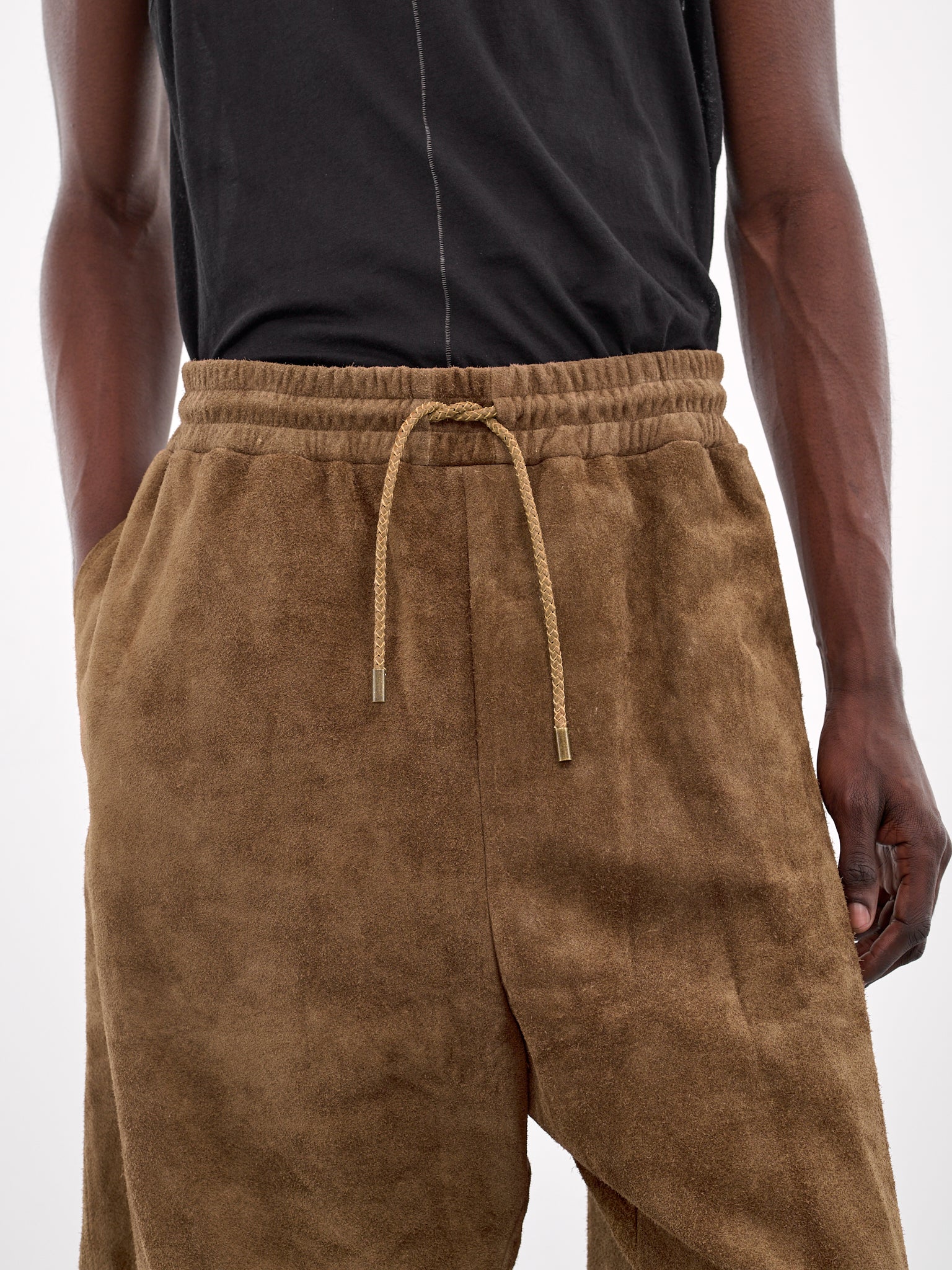 Suede Shorts (ARP2509-CAMEL-SUEDE)