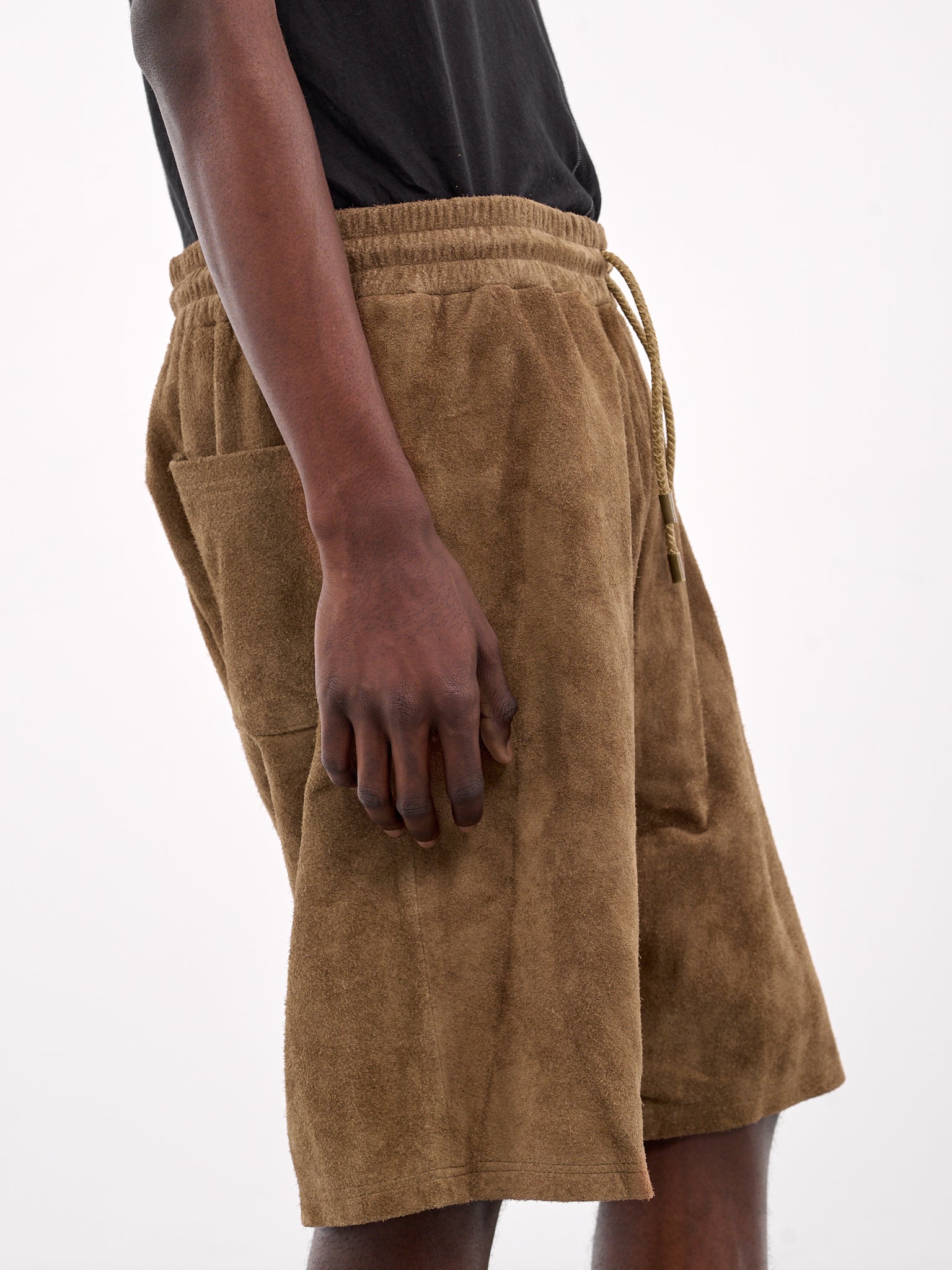 Suede Shorts (ARP2509-CAMEL-SUEDE)