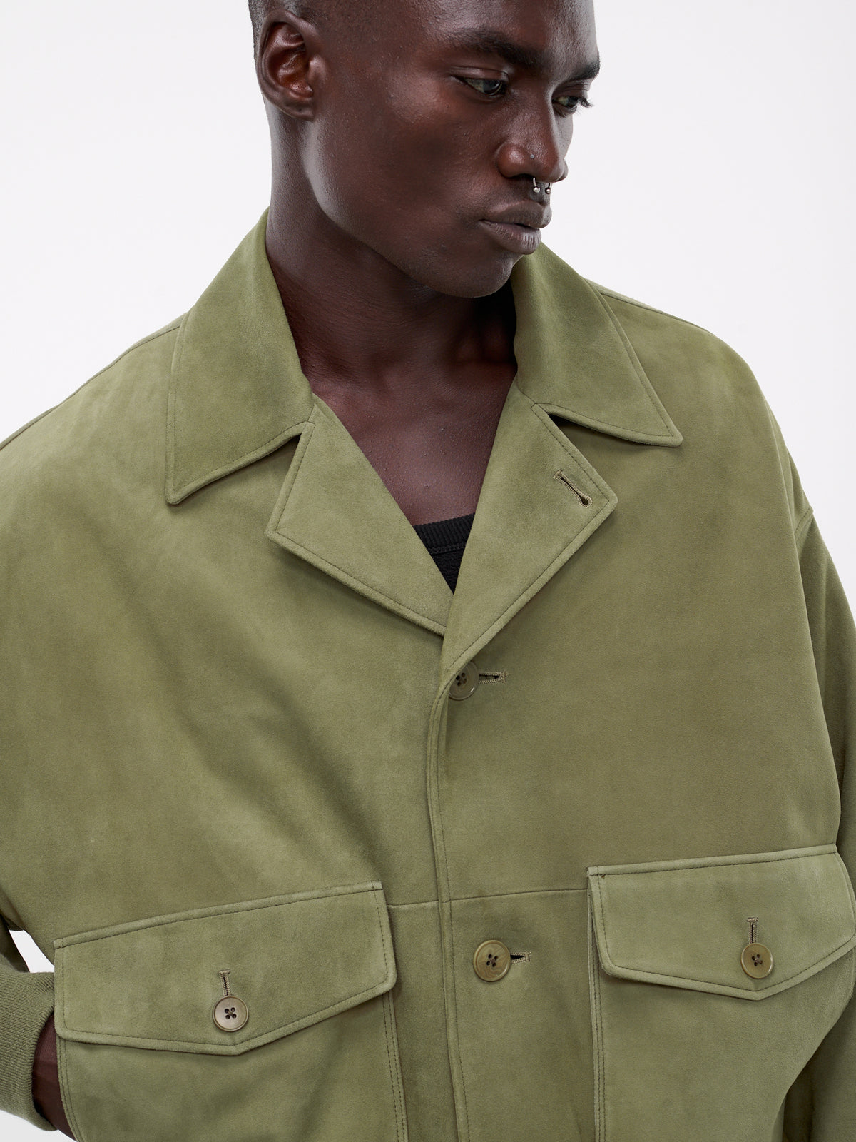 ANTOS. Suede Blouson | H.Lorenzo - detail 2