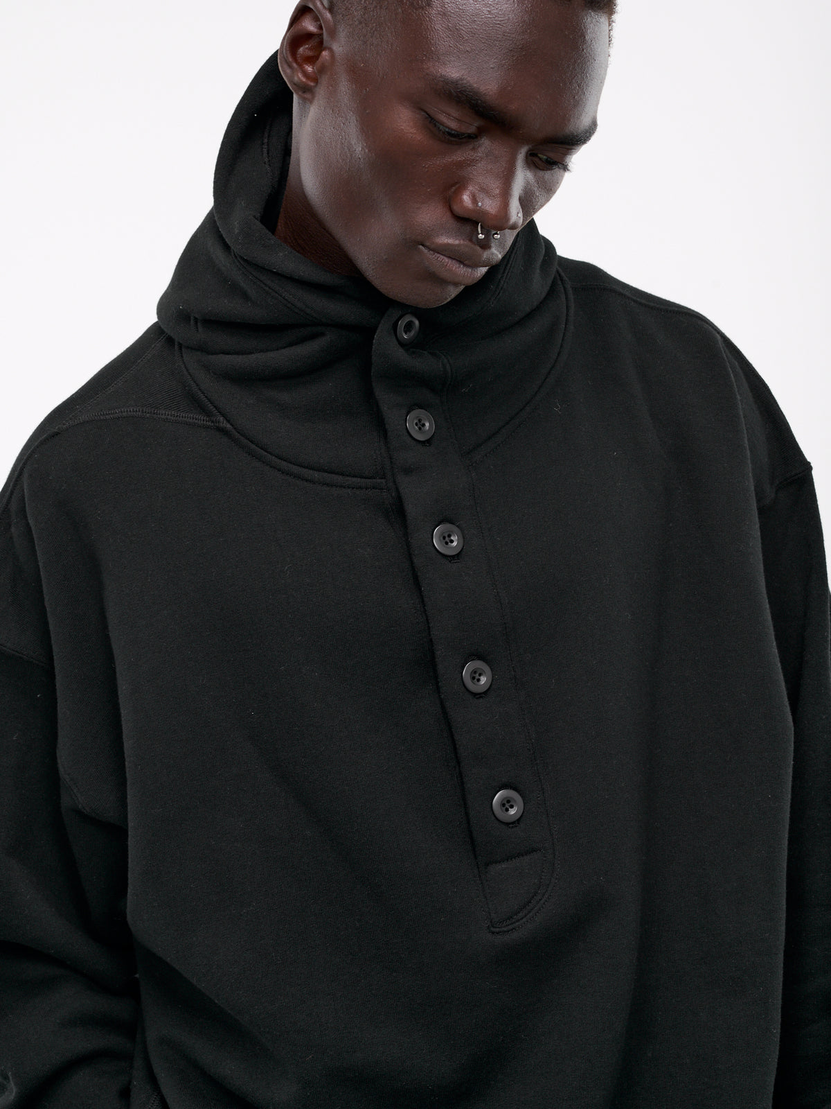 ANTOS. Button Down Hoodie | H.Lorenzo - detail 2