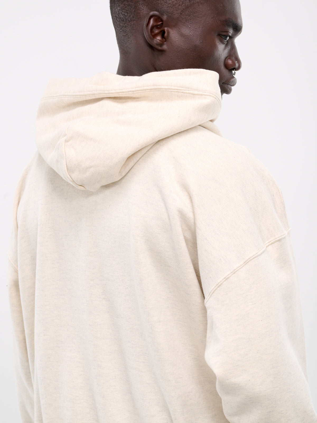 Button Down Hoodie (AT-SW001-AW7-OATMEAL)