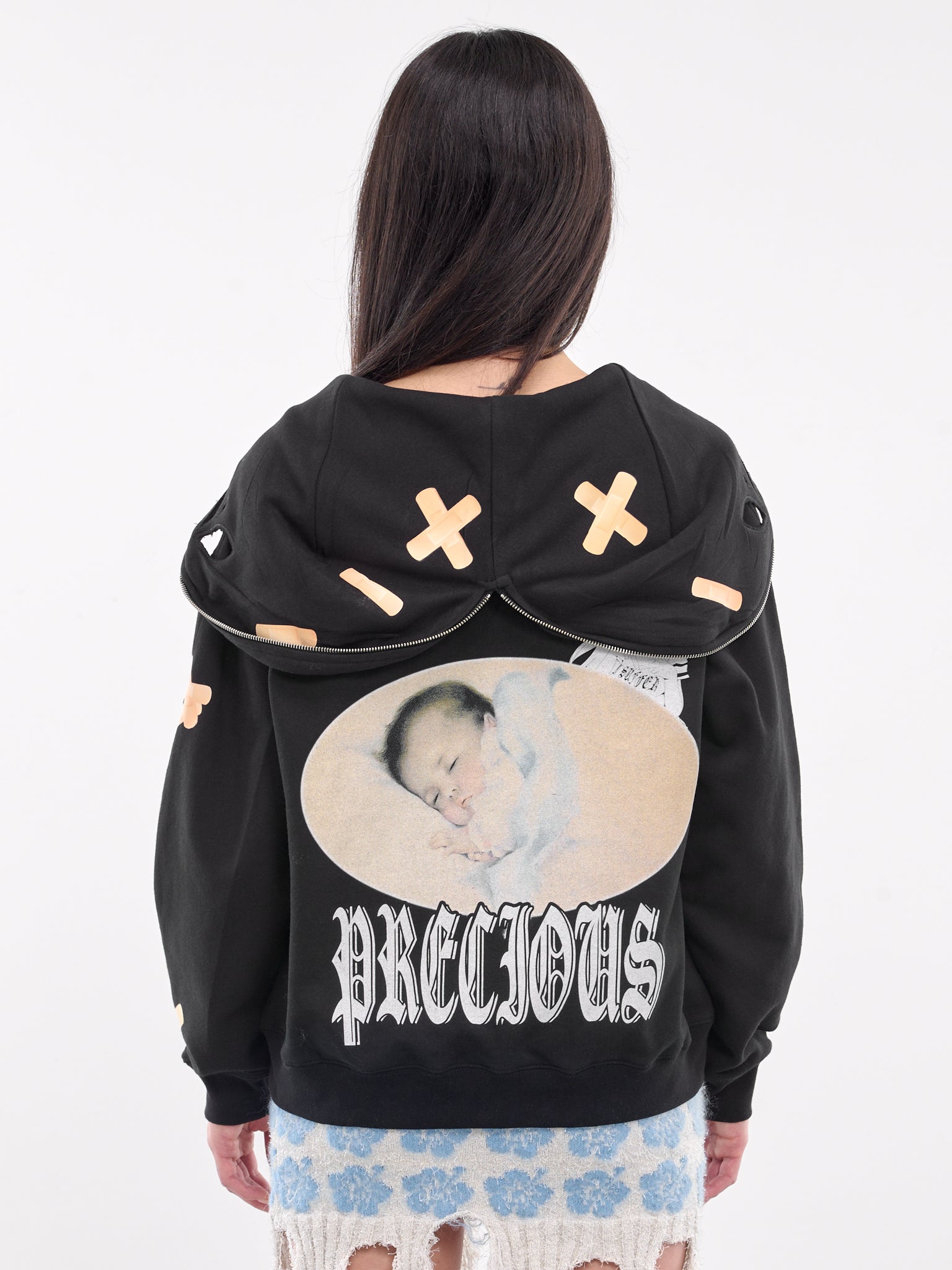 Precious Butterfly Hoodie (AWAW240121-BLACK)