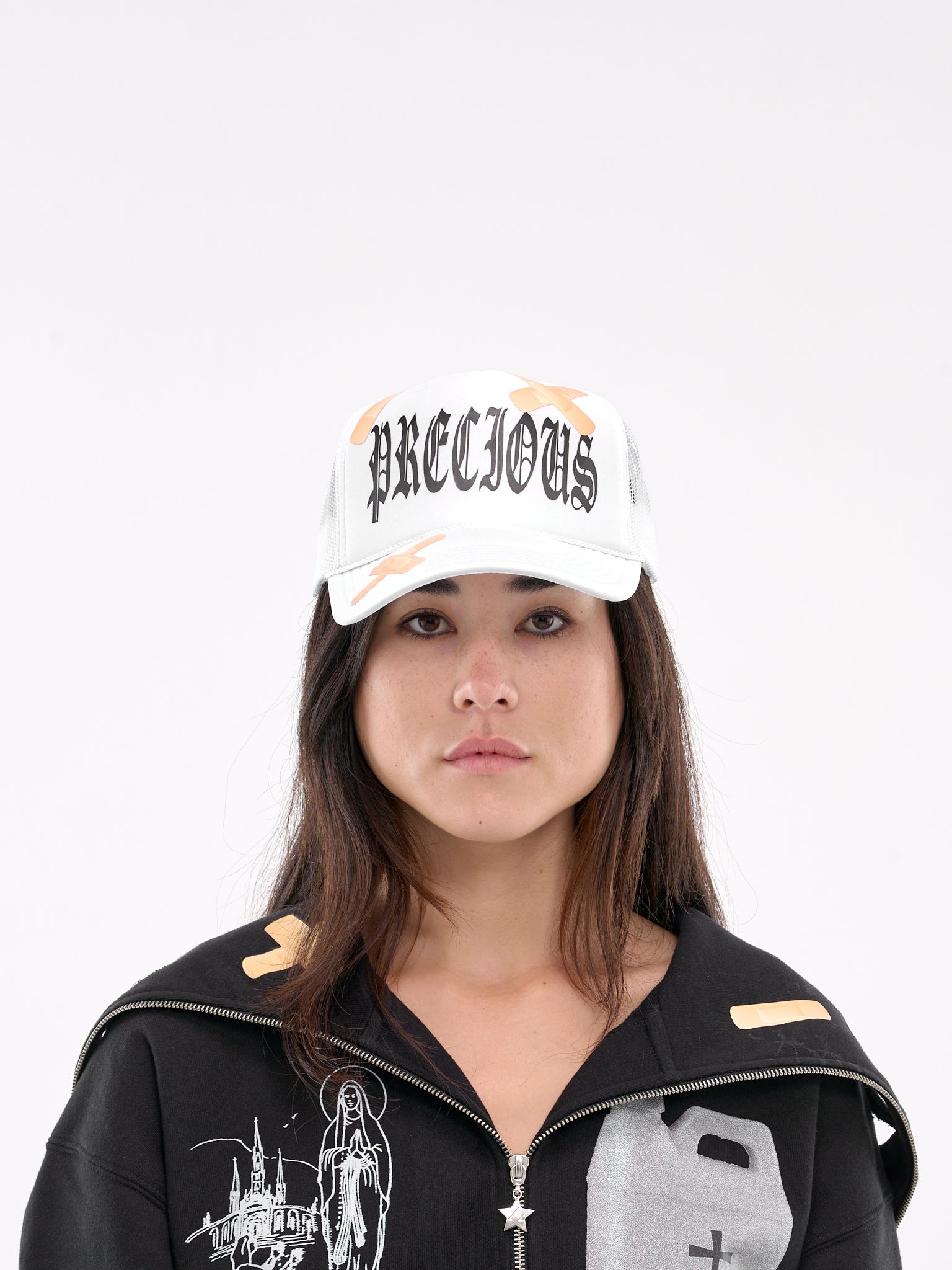 Precious Otto Trucker Cap (AWAW240161-WHITE)