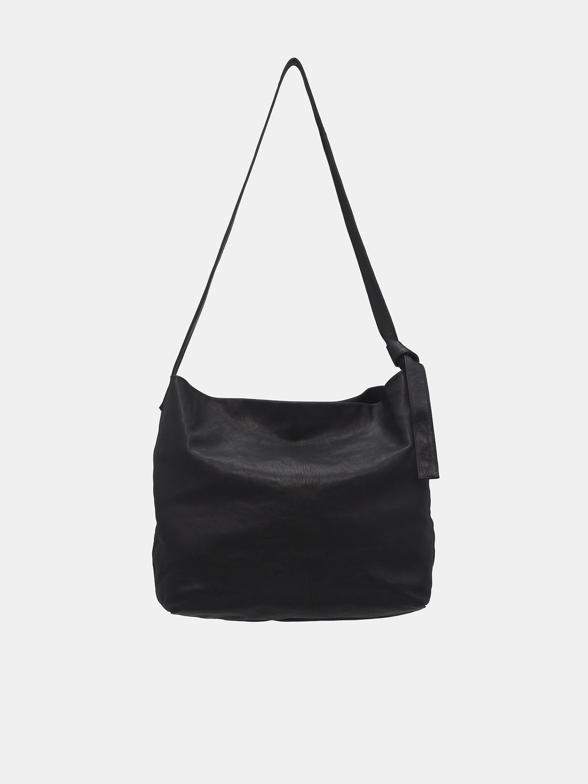 Tosh Lamb Leather Bag (B0011769-LT137-BLACK)