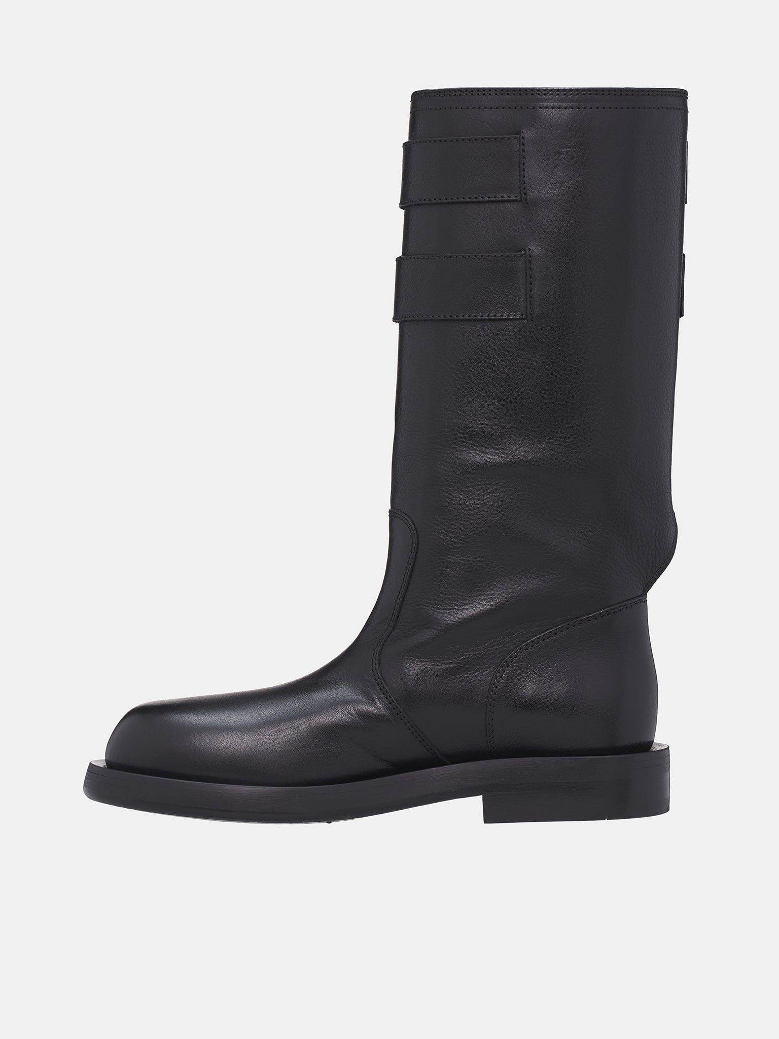 Milan Soft Biker Boots (B0012101-LT141-BLACK)