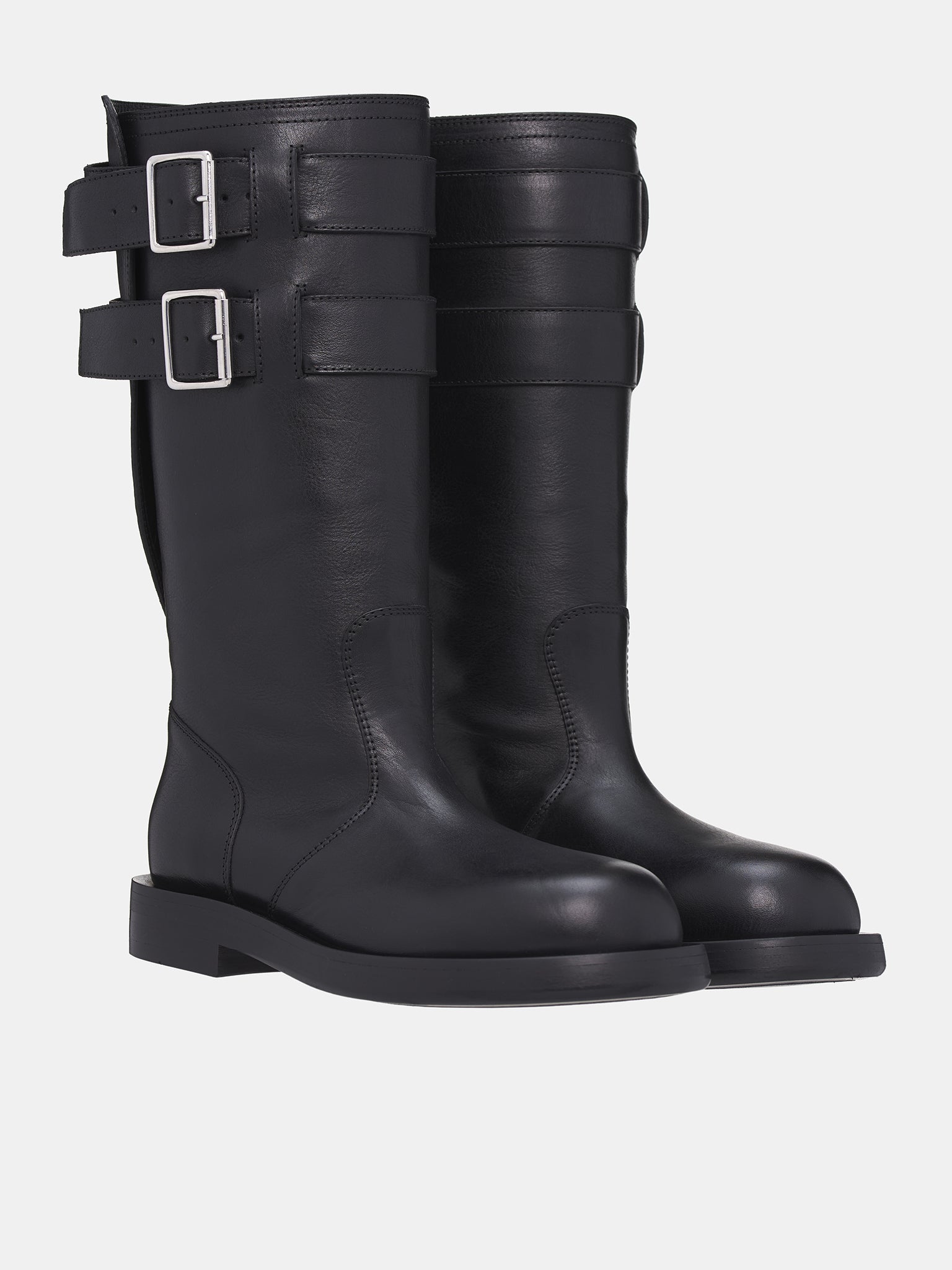 Milan Soft Biker Boots (B0012101-LT141-BLACK)