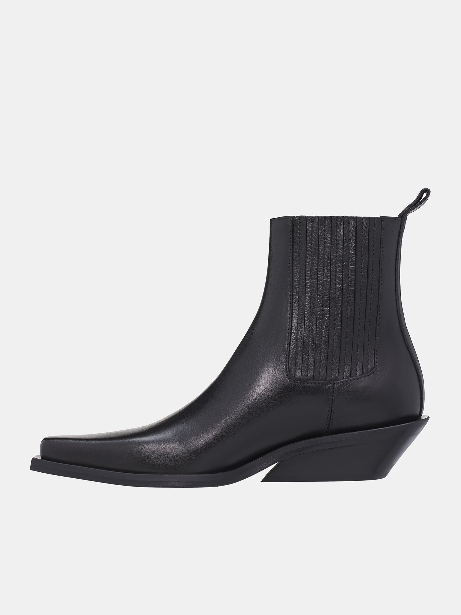 Harper Pointed Chelsea Boots (B0012116-LT141-BLACK)