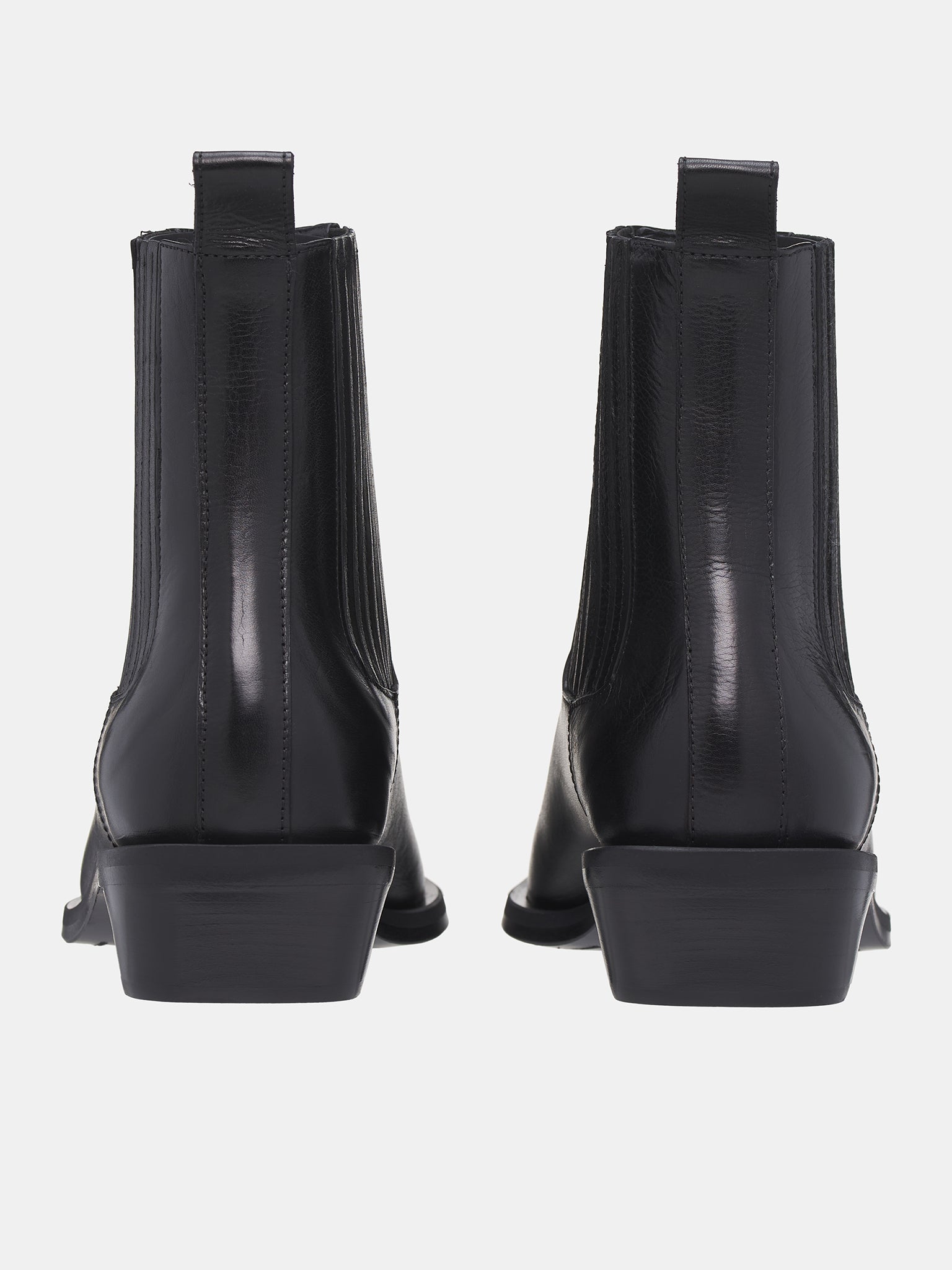 Harper Pointed Chelsea Boots (B0012116-LT141-BLACK)