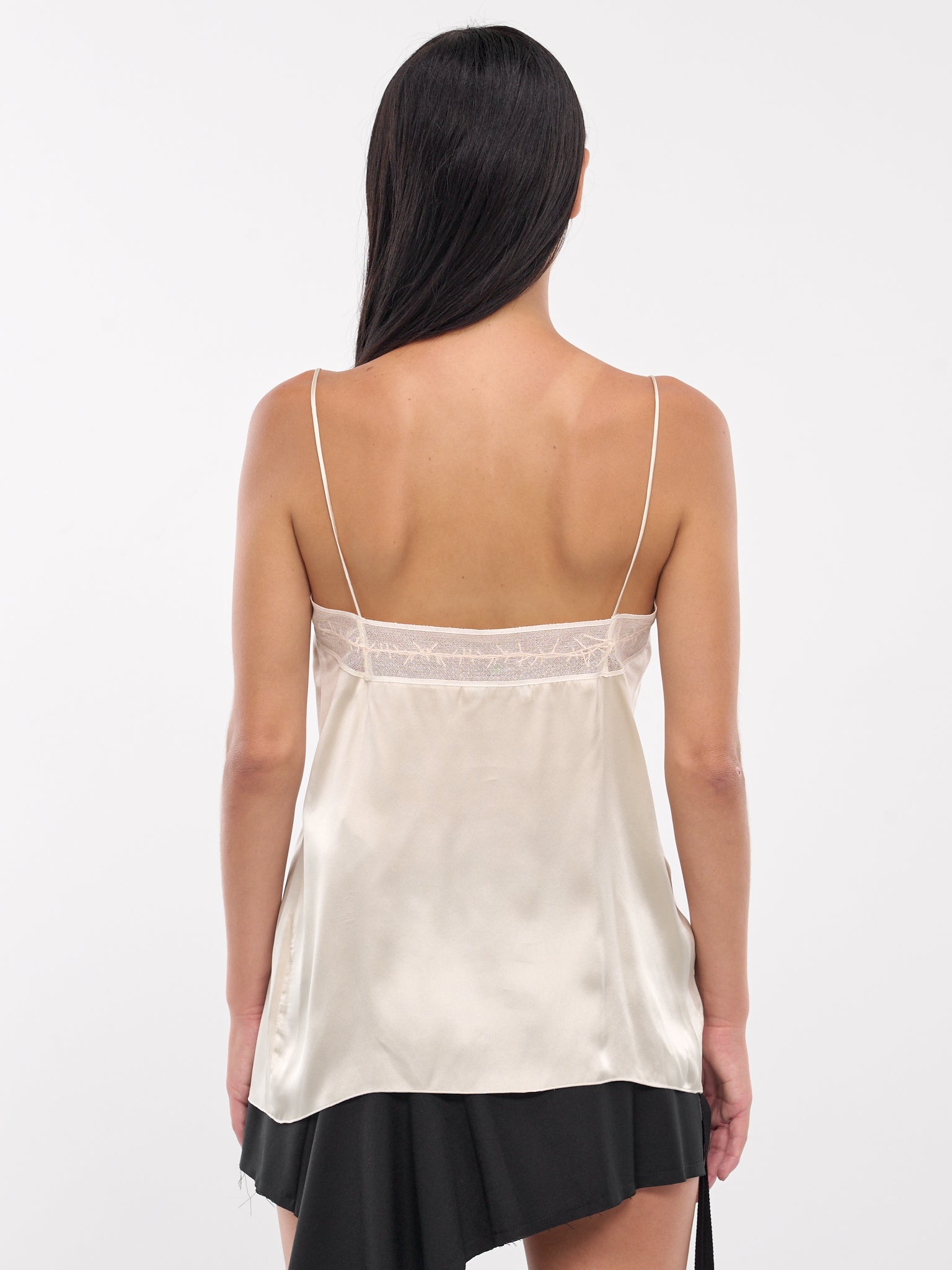 Charlotta Negligee Top (B0012346-FA434-PALE-CHARTREUSE)