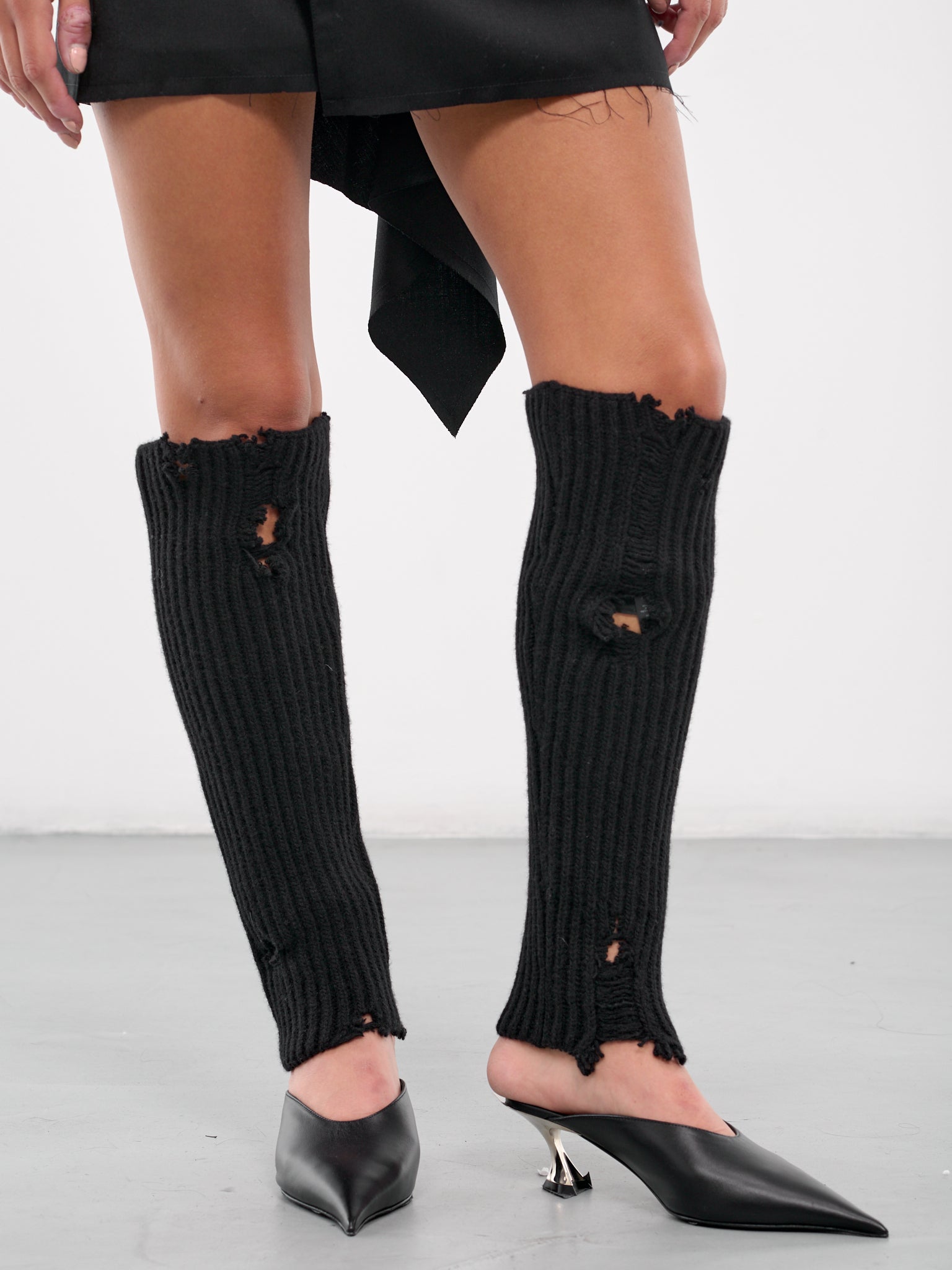 Selin Leg Warmers (B0012363-KN048-BLACK)