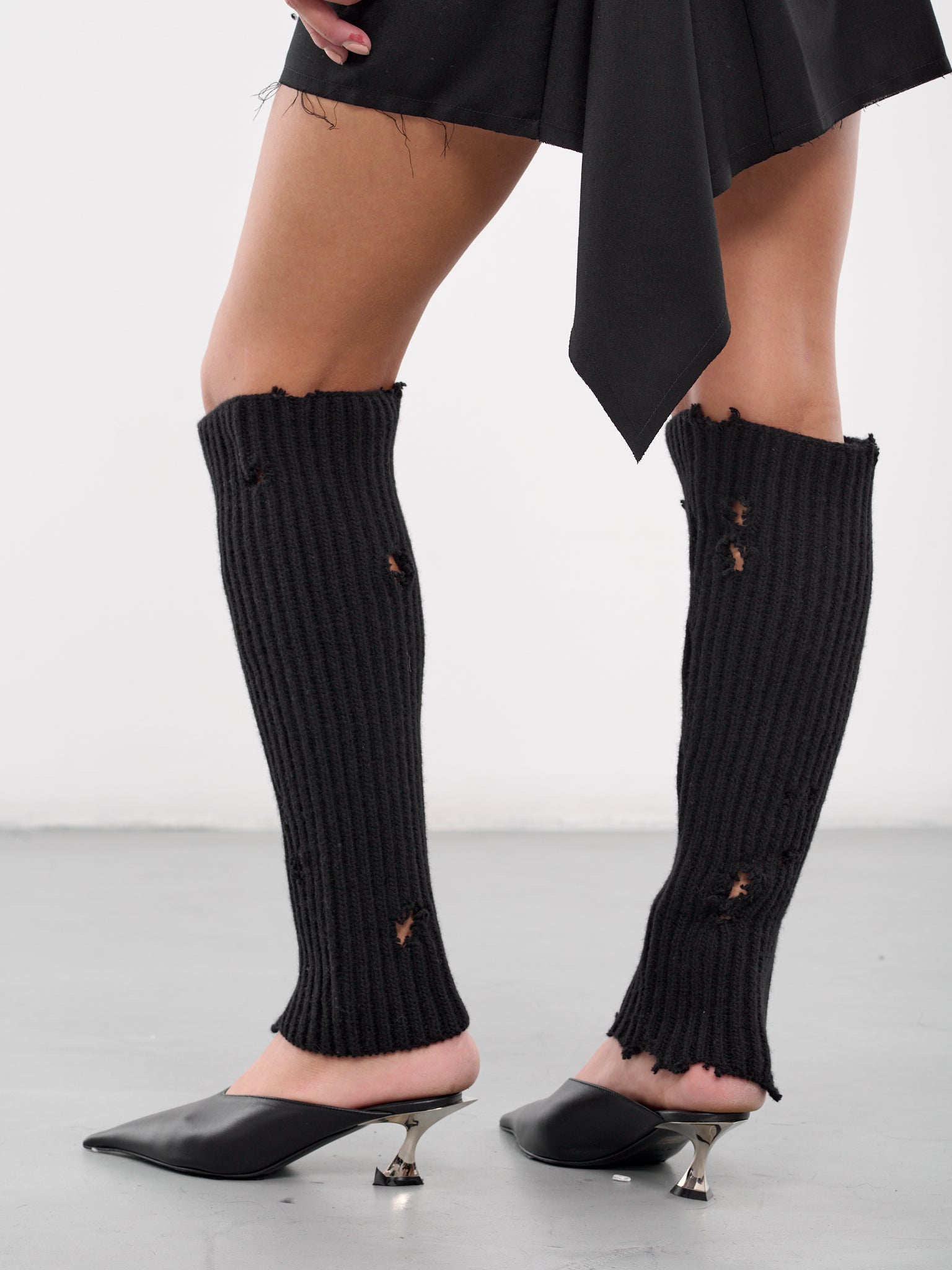 Selin Leg Warmers (B0012363-KN048-BLACK)