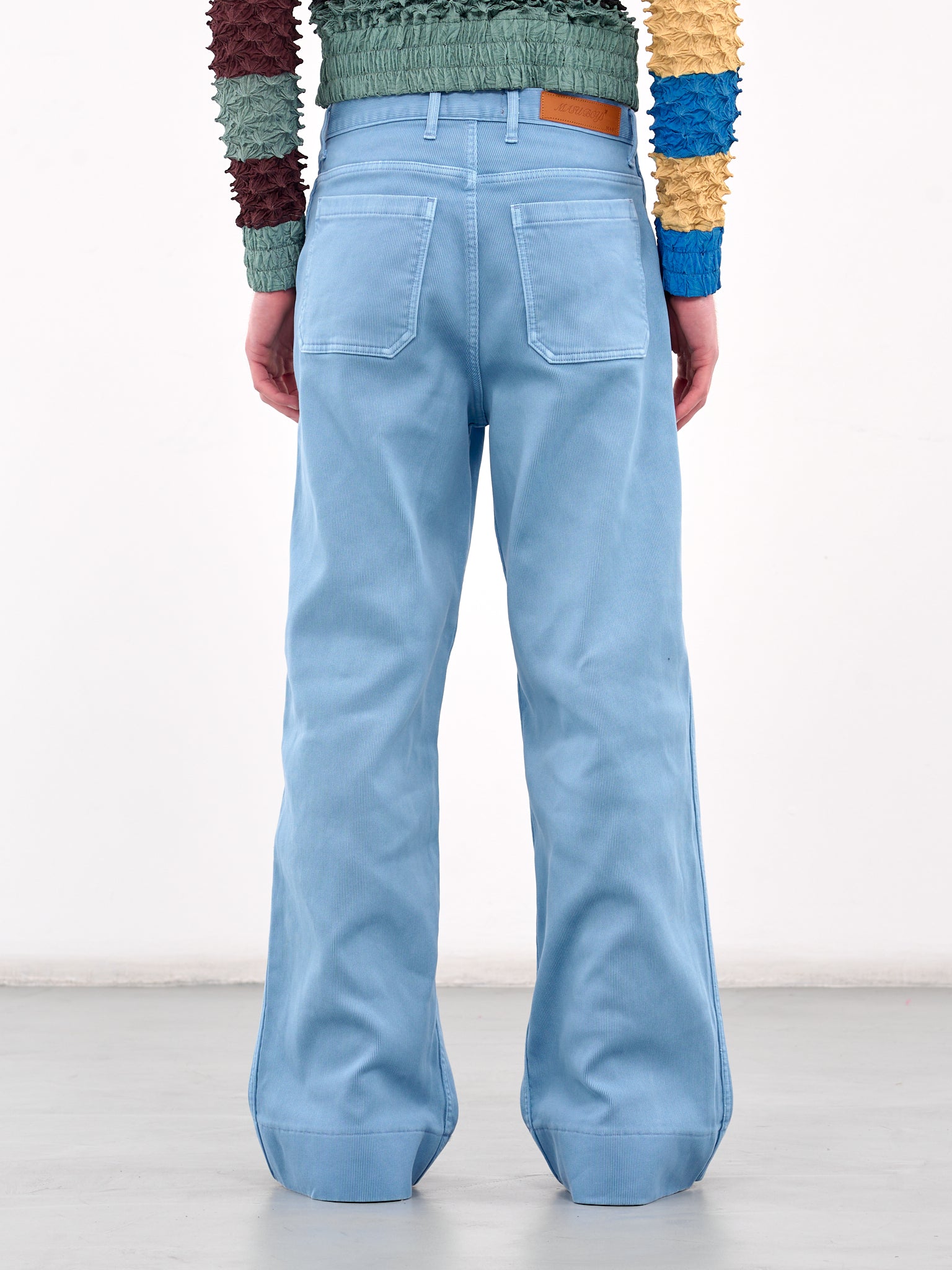 Corduroy Jeans (B25K6PT001-SAX-BLUE)