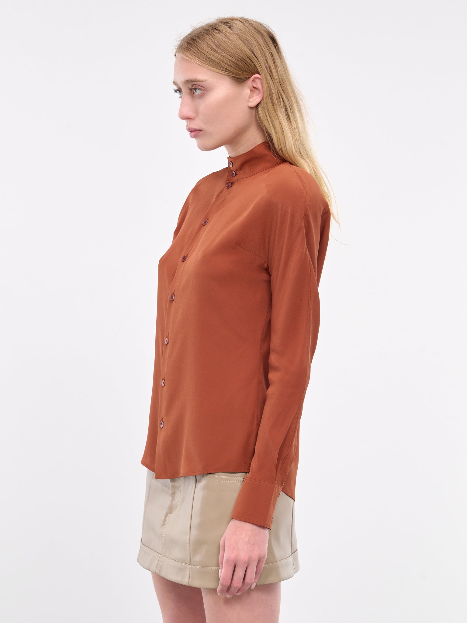 The License Blouse (B9-THE-LICENSE-RUST)