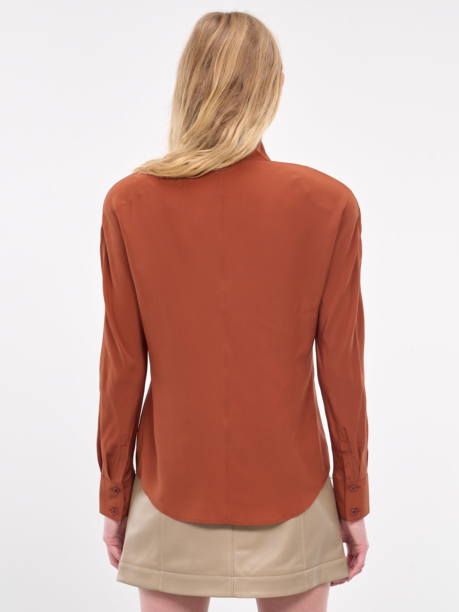 The License Blouse (B9-THE-LICENSE-RUST)