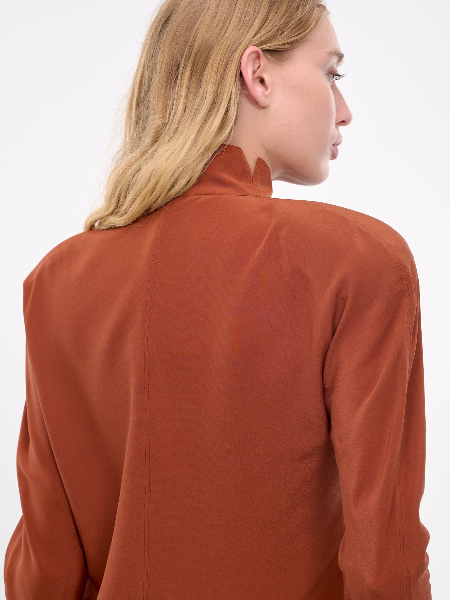 The License Blouse (B9-THE-LICENSE-RUST)