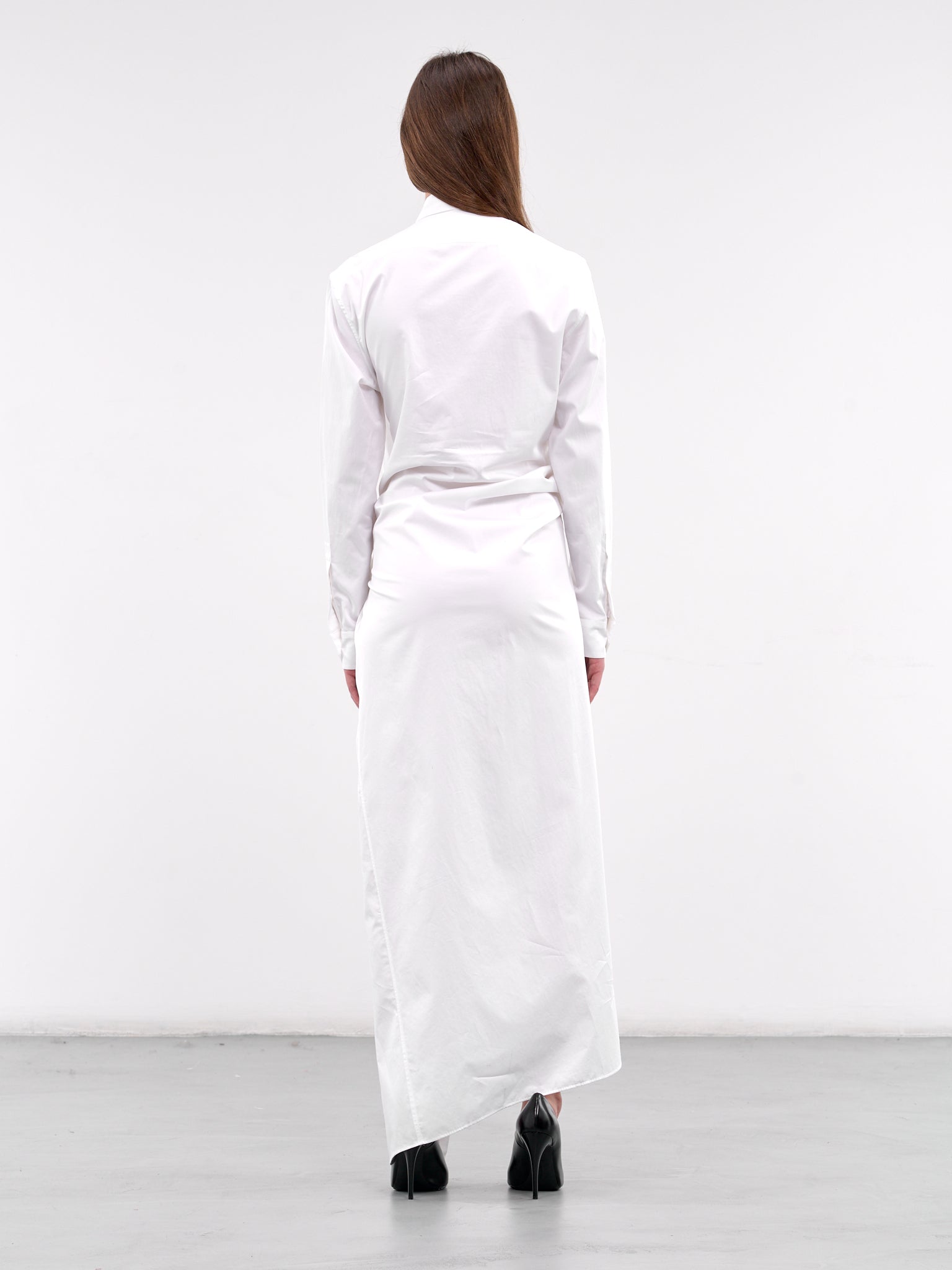 Shirt Dress (BA4ED01-WHITE)