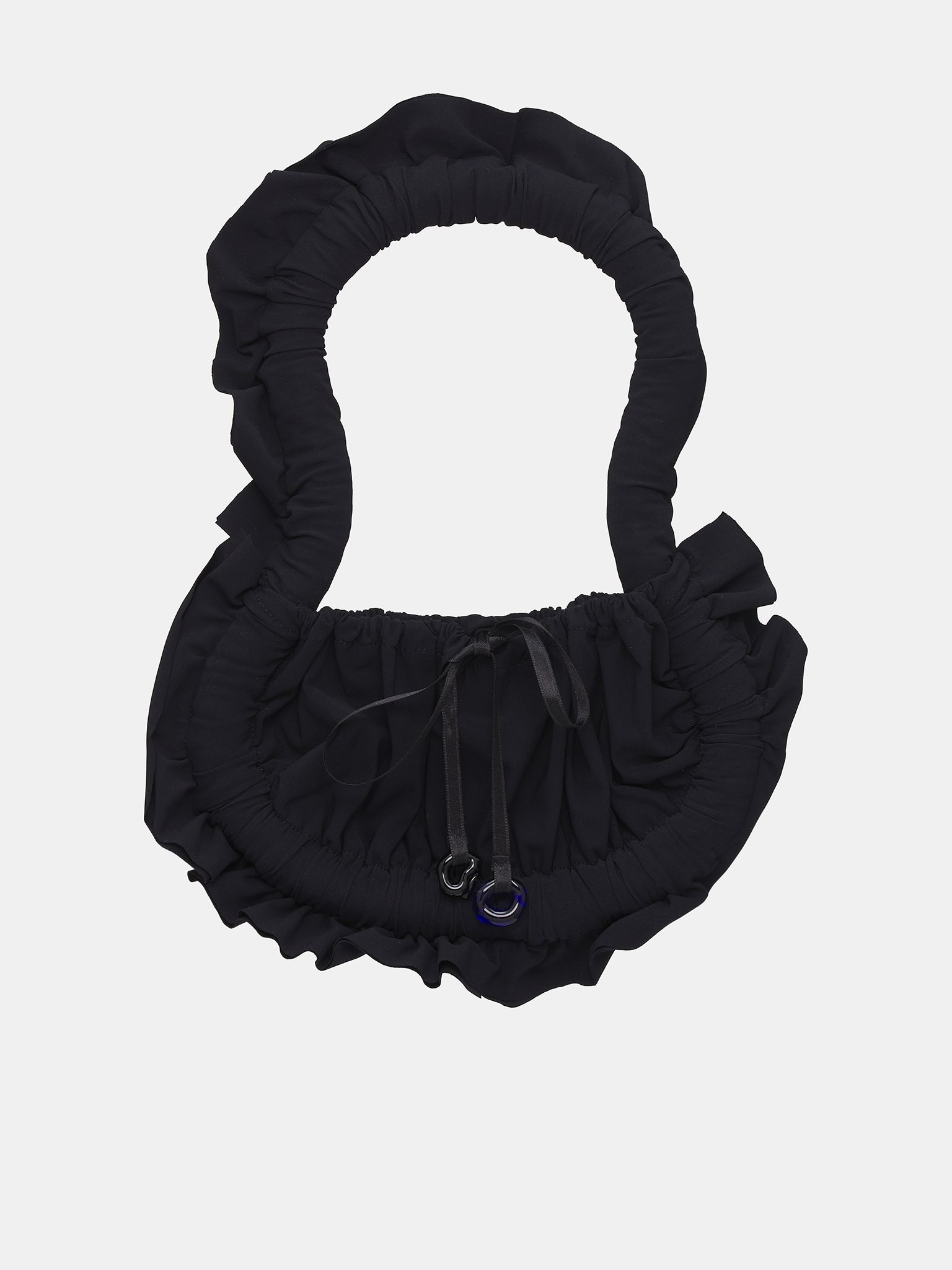 Mini Hula-Hoop Jersey Bag (BAG5-BLACK)