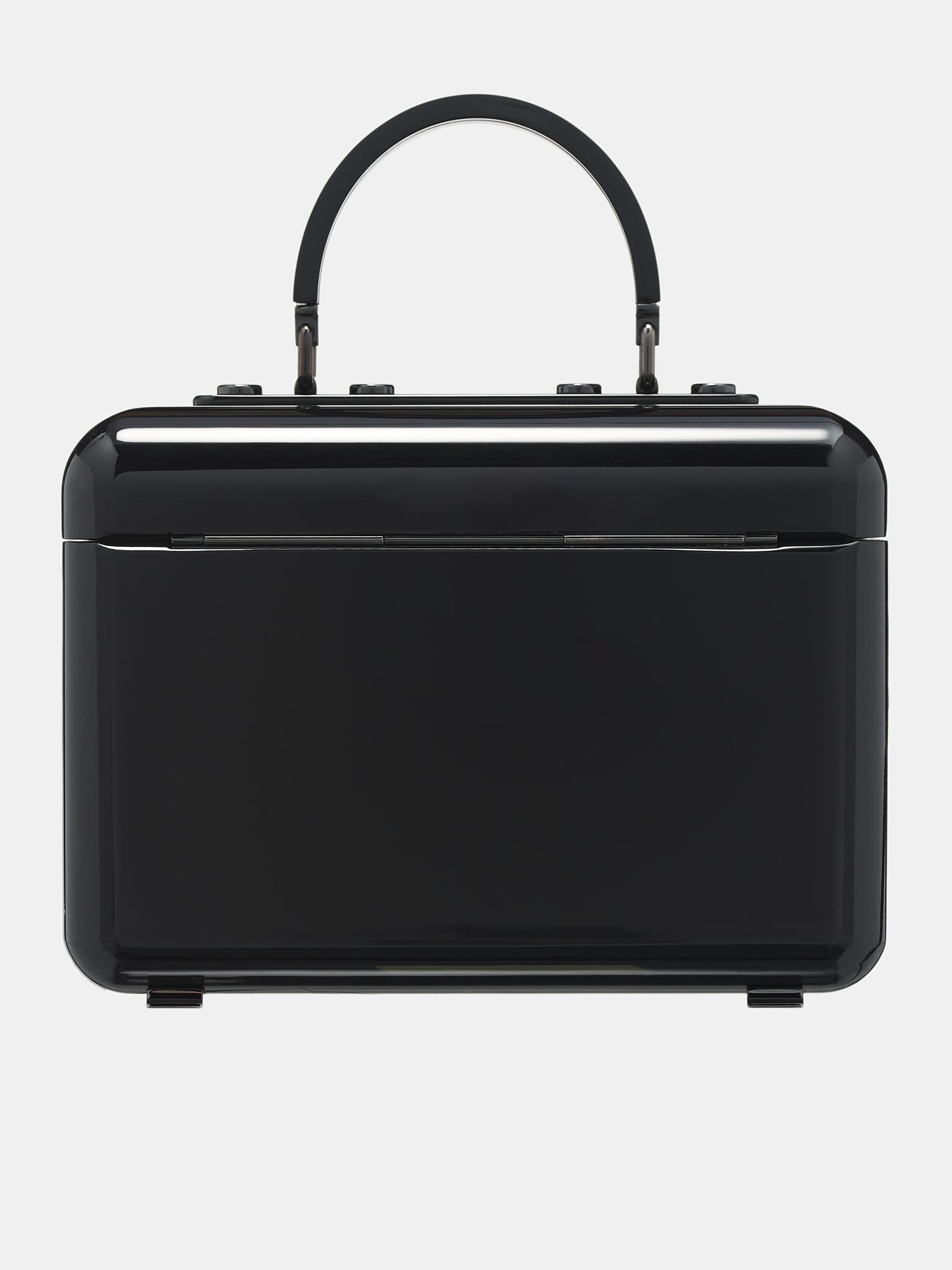 Lock Box Handbag (BB7625-AU640-BLACK)