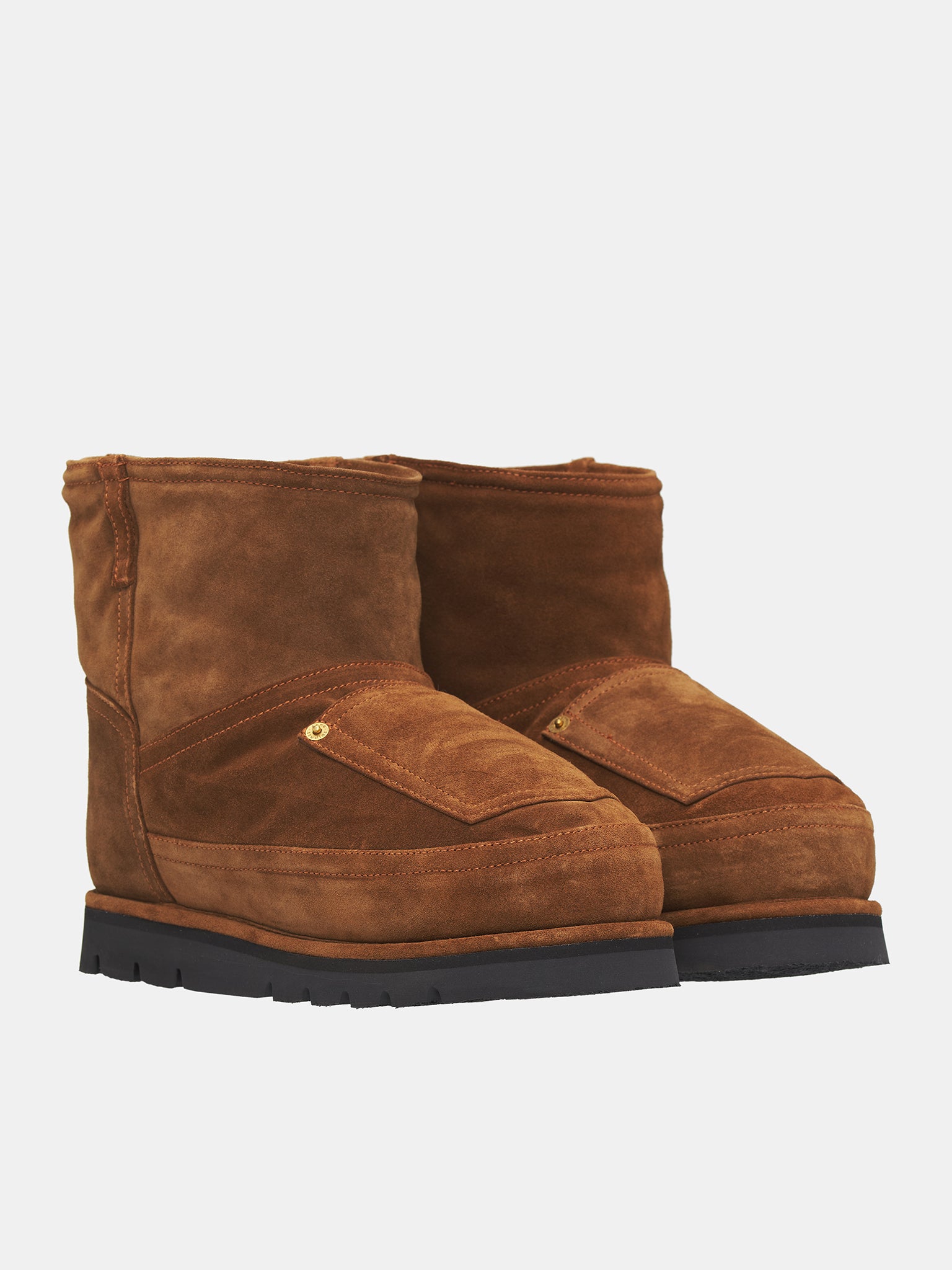 ACNE STUDIOS Low Shearling Boots | H. Lorenzo - side front