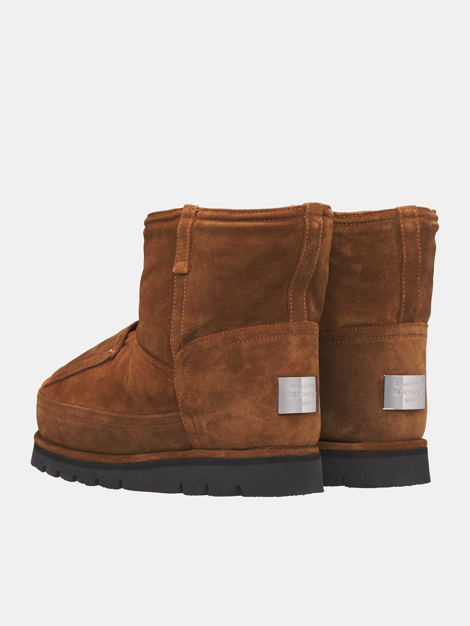 ACNE STUDIOS Low Shearling Boots | H. Lorenzo - side back