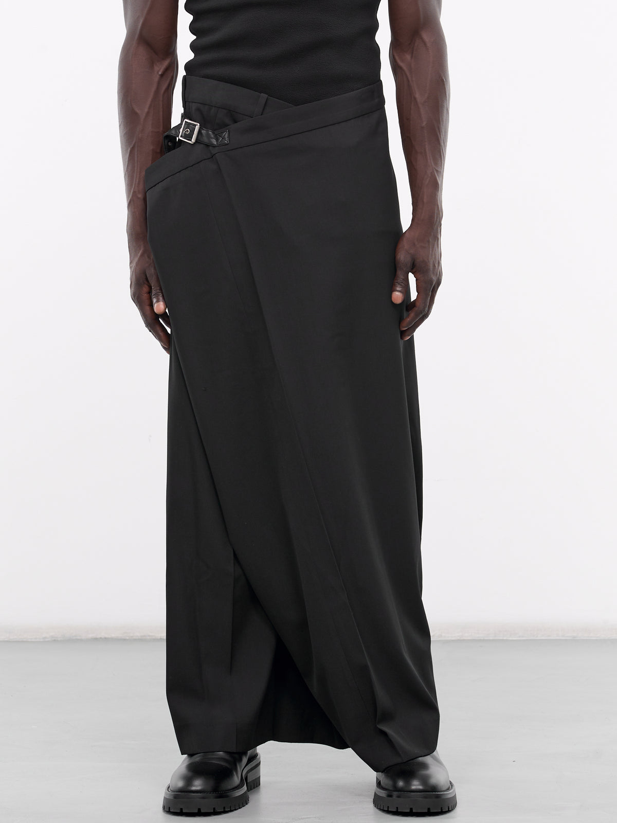 ACNE STUDIOS Wrap Skirt Pants | H. Lorenzo - front