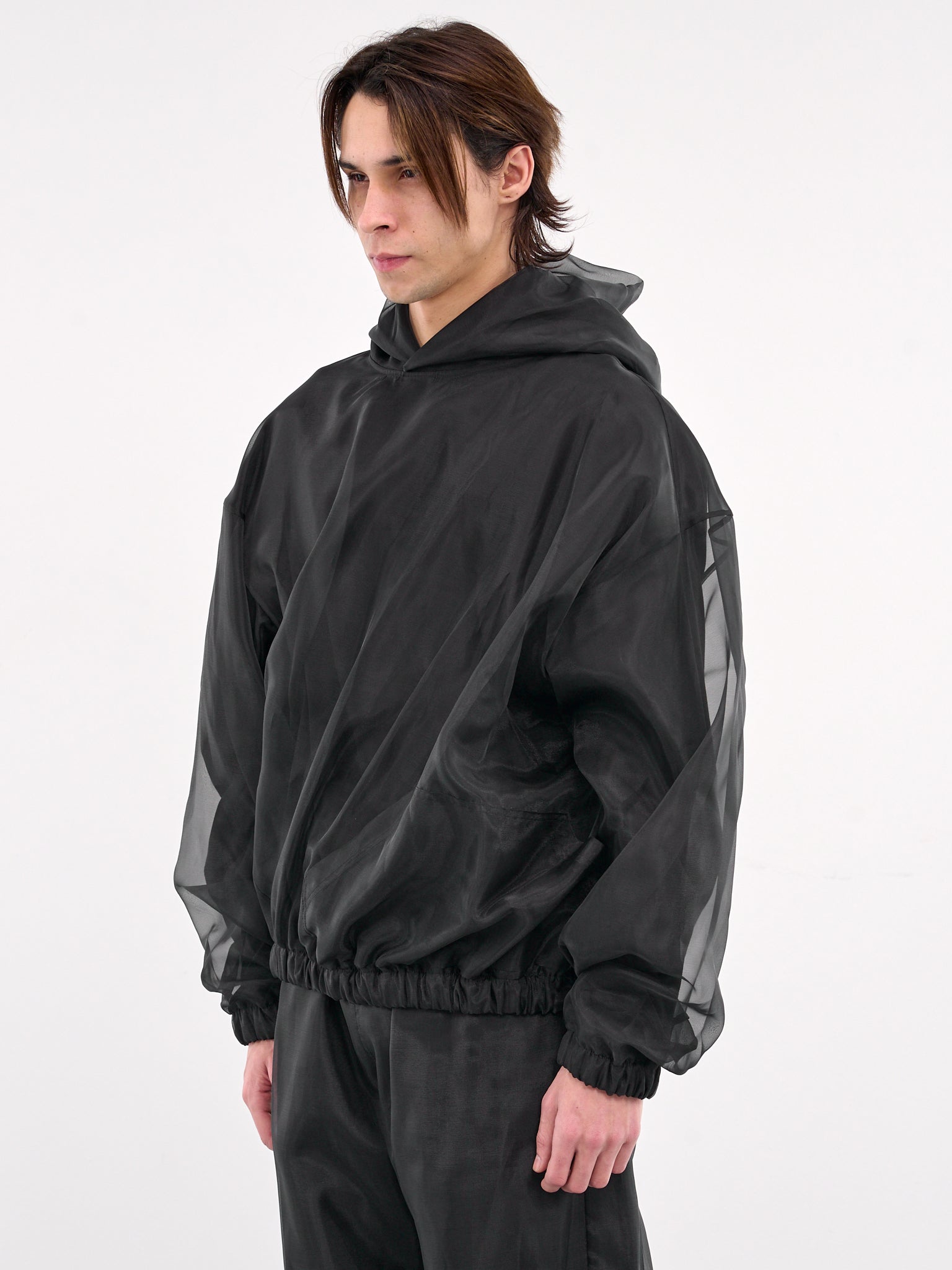 Layered Hoodie (BL0-25-126-BLACK)