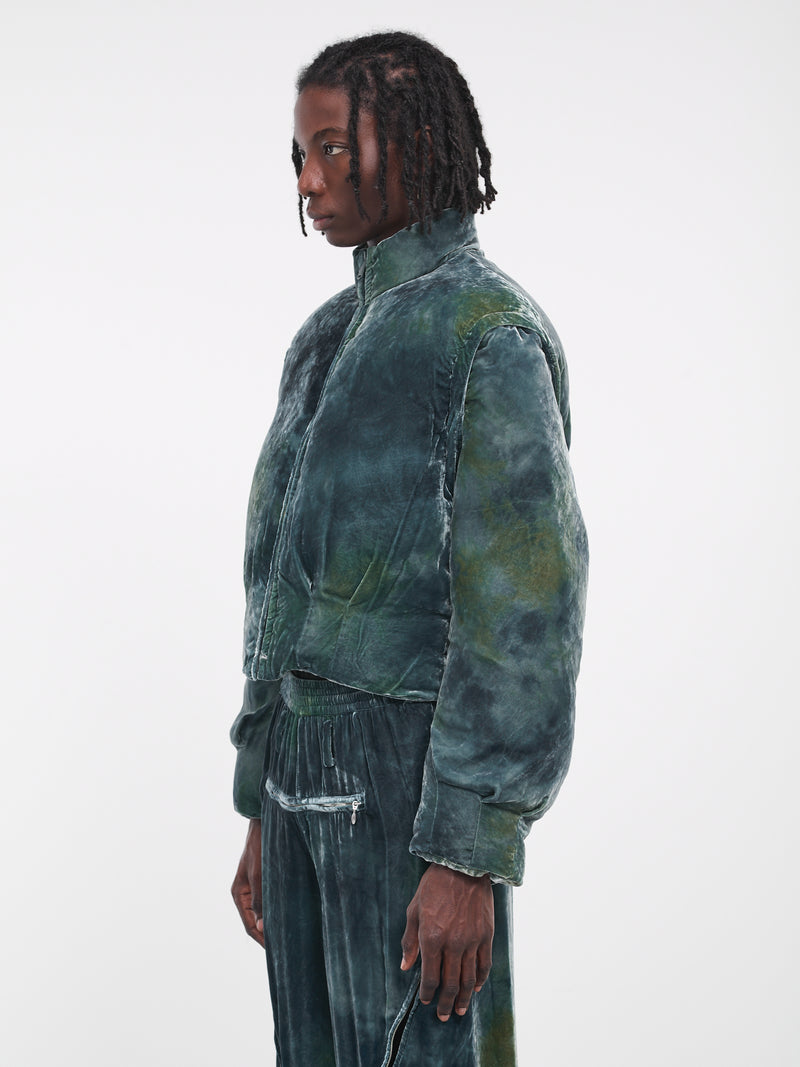 Chet Lo | H.Lorenzo|Gradient Leather Jacket (CL39-GREEN)