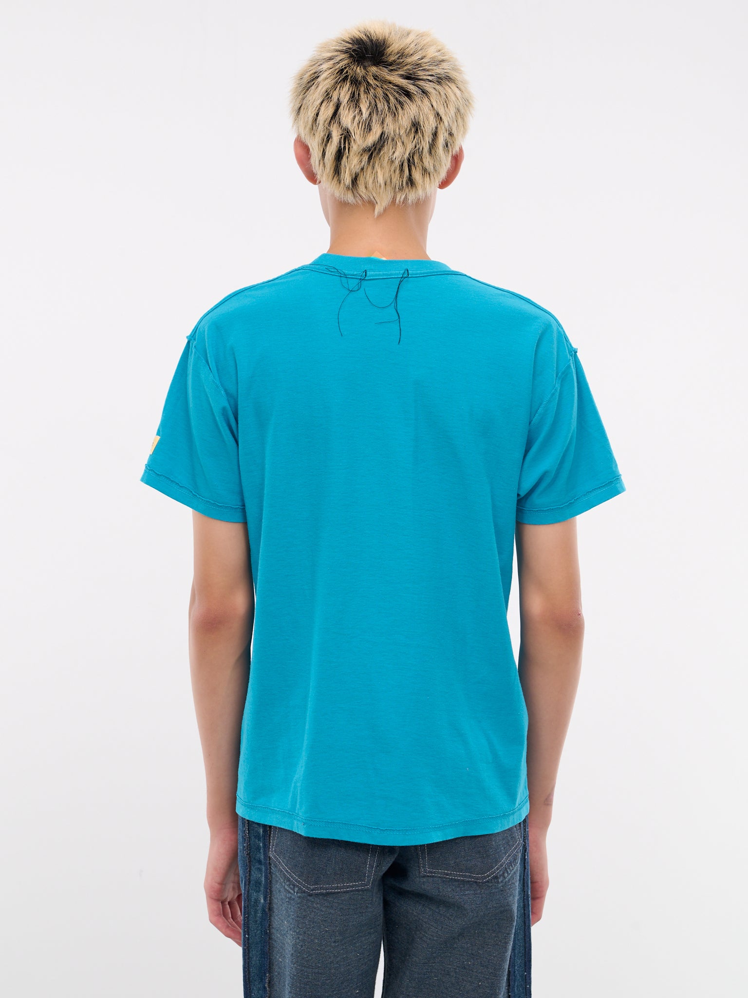 Embroidered Tee (BLUE-EMBROIDERED-TSHIRT)