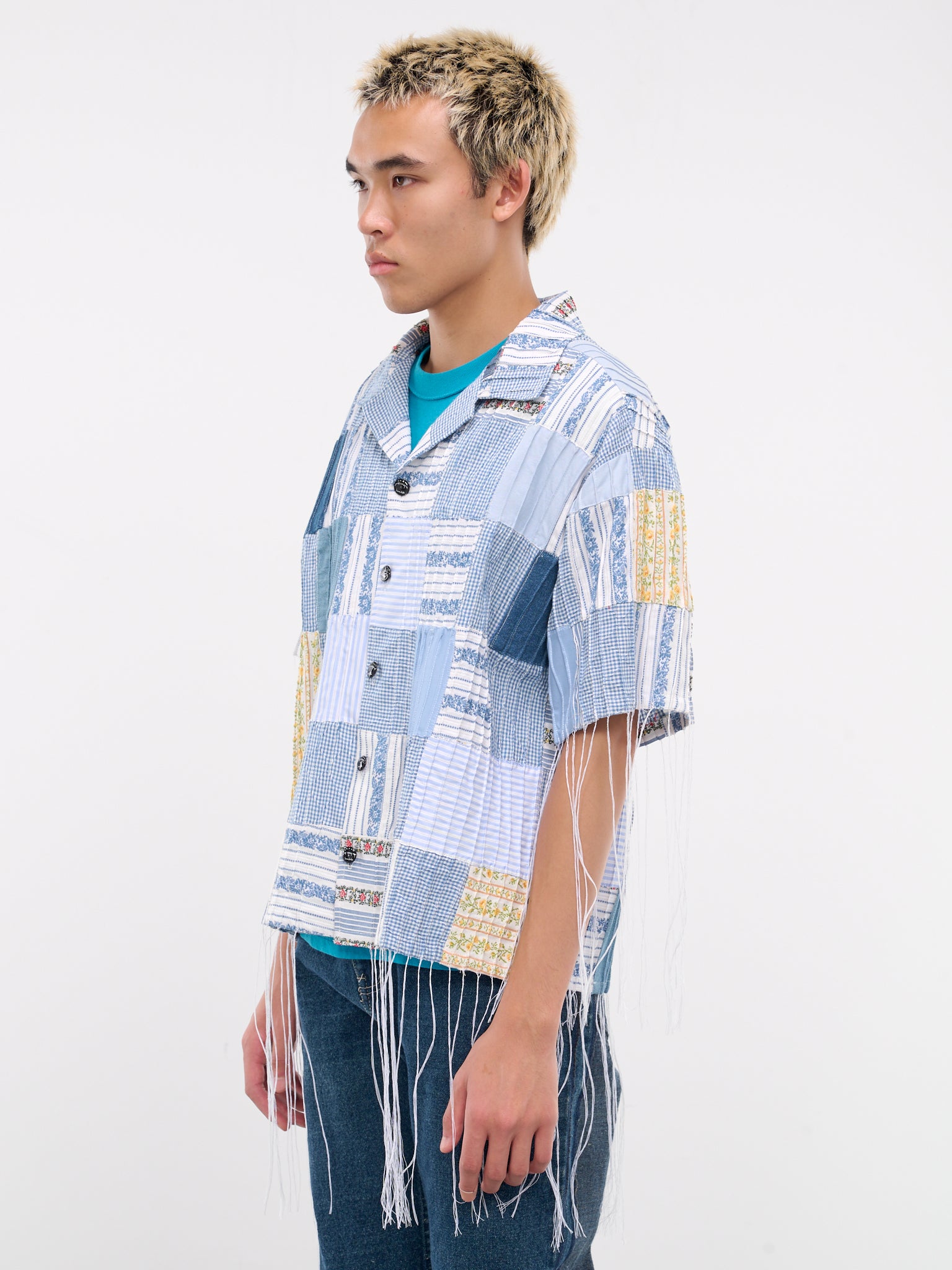 Patchwork Shirt (BLUE-PATCHWORK-SHIRT)