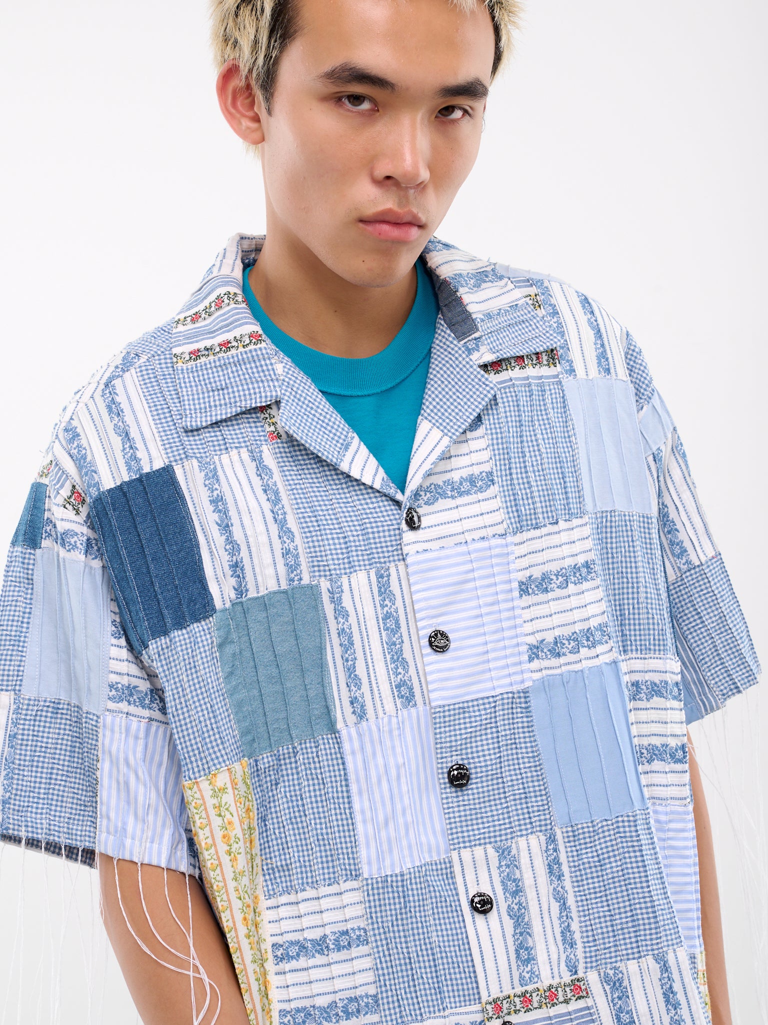 Patchwork Shirt (BLUE-PATCHWORK-SHIRT)