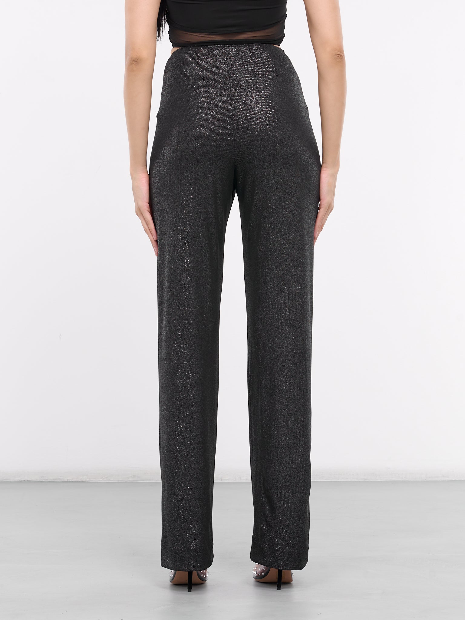 Buckle Low Waist Pants (BLWP-SHIMMER)