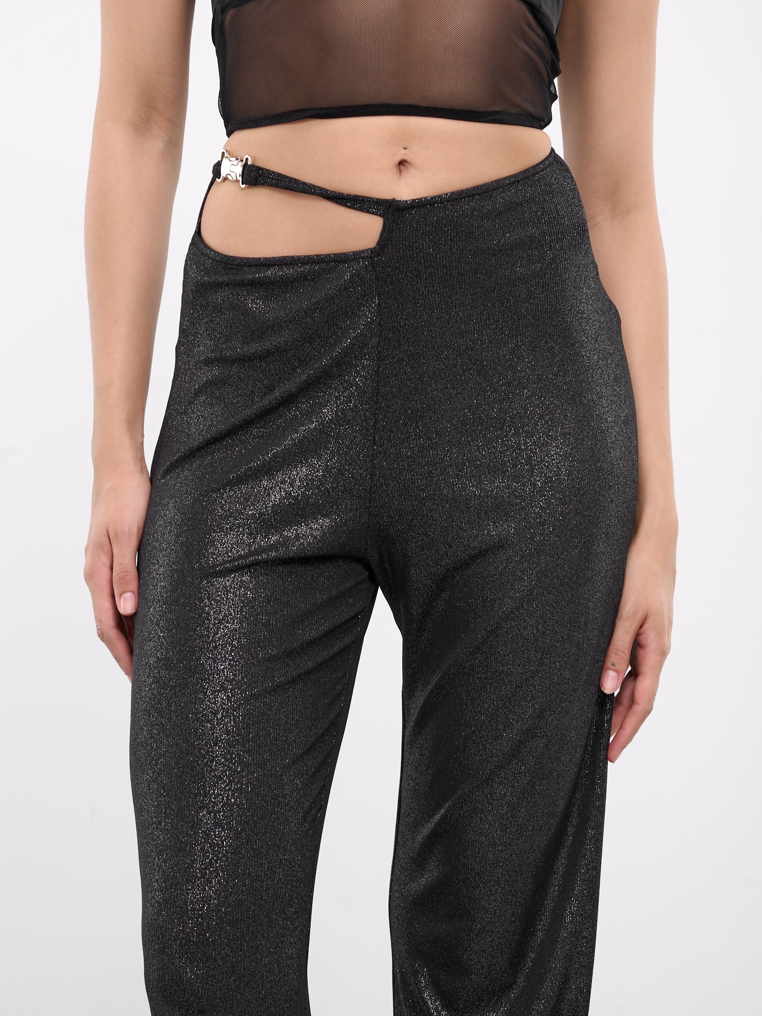 Buckle Low Waist Pants (BLWP-SHIMMER)