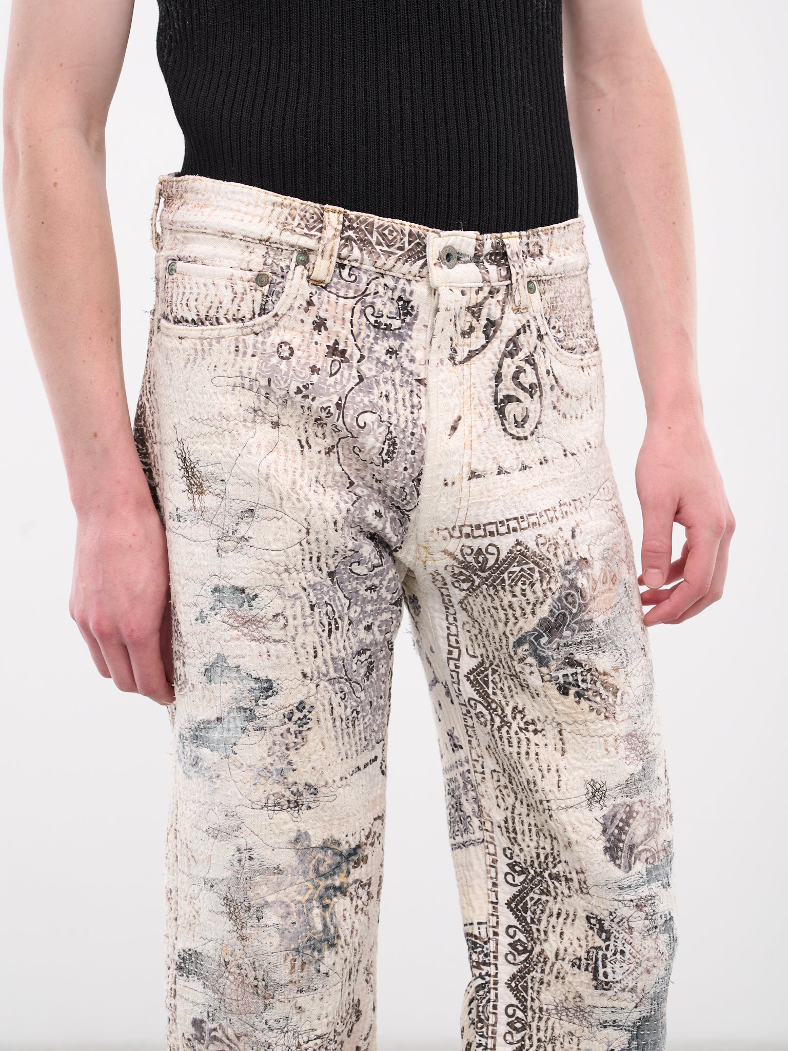 Boro Jeans (BORO-JEANS-WHITE)