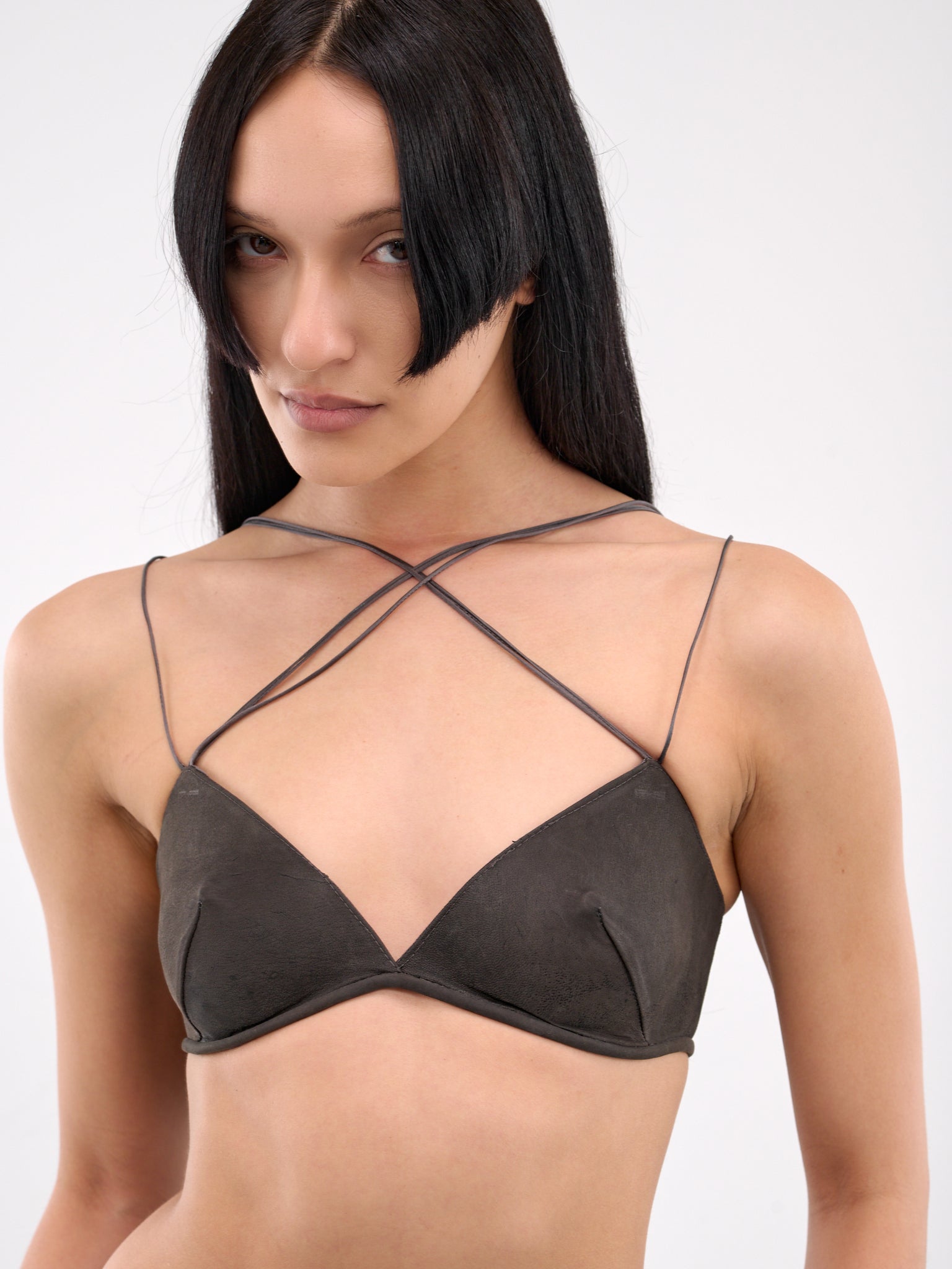 Eros Bra (BRA-W-EROS-LEA-CHARCOAL)