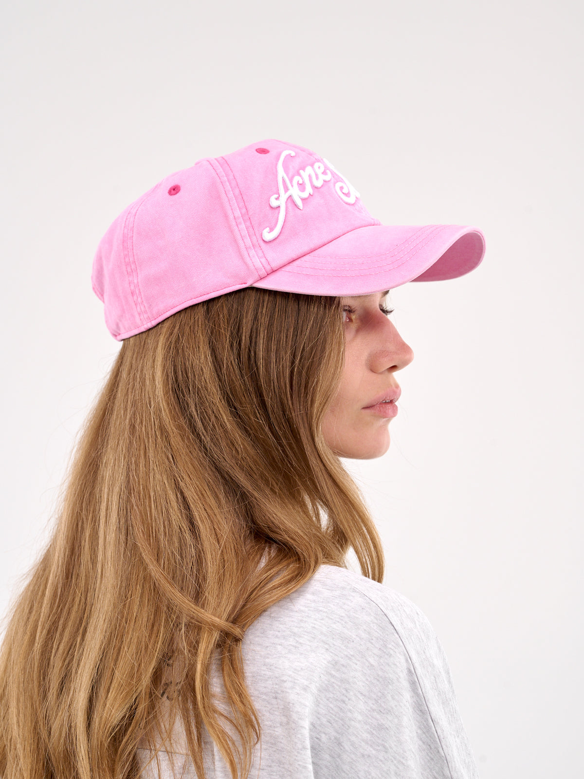 Logo Cap (C40398-BUBBLE-PINK)