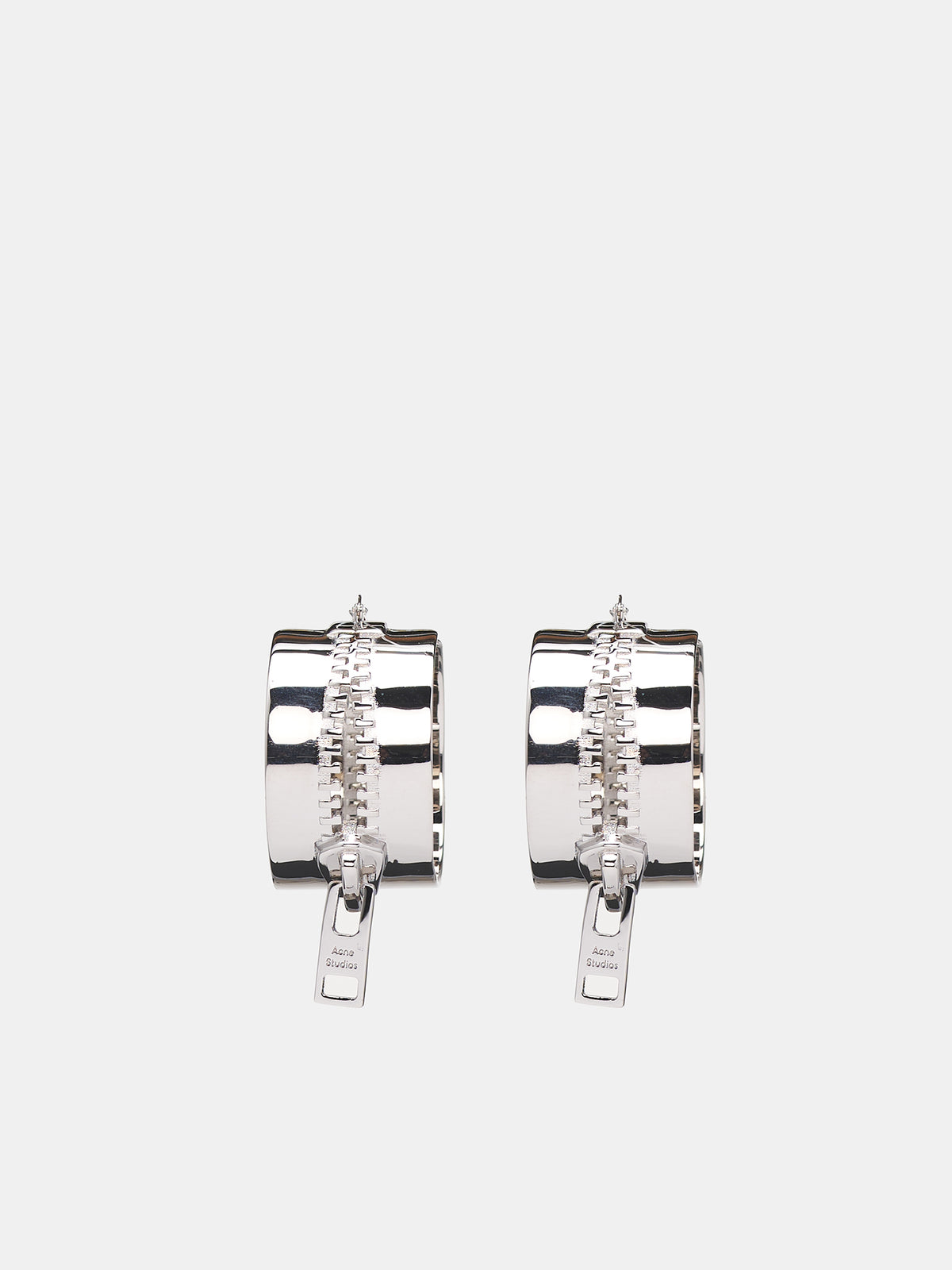 Zipper Earrings (C50446-AAE-SILVER)