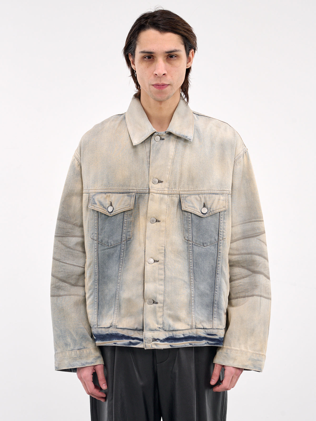 Oversized Denim Jacket (C90191-LIGHT-BLUE)