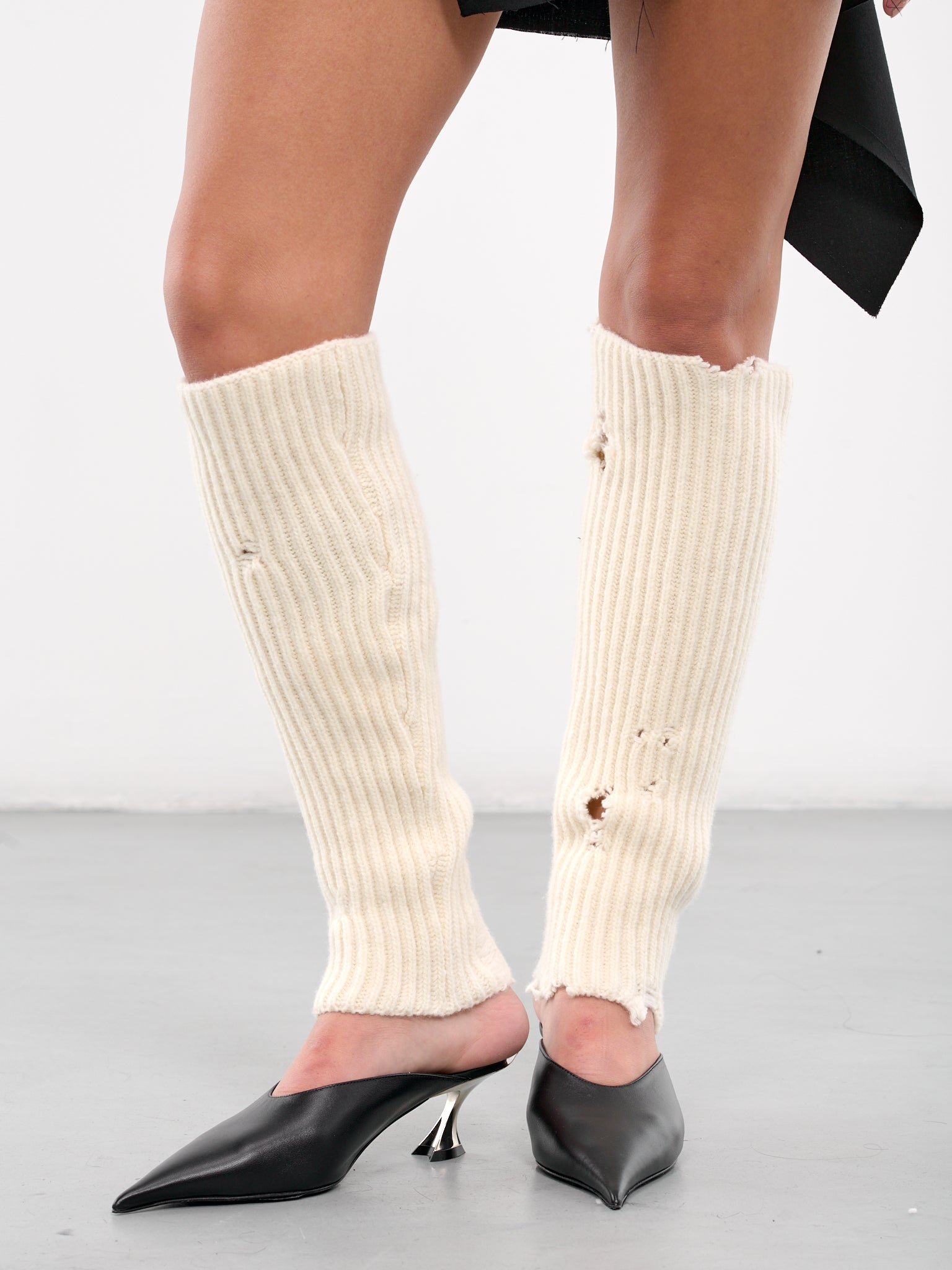 Selin Leg Warmers (B0012363-KN048-IVORY)