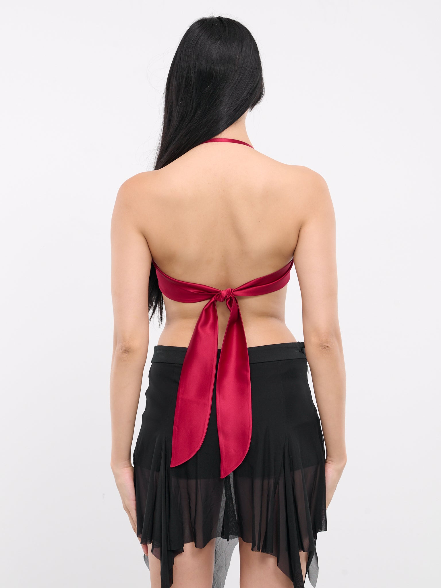 Draped Chain Top (CAM-01RE-RED)