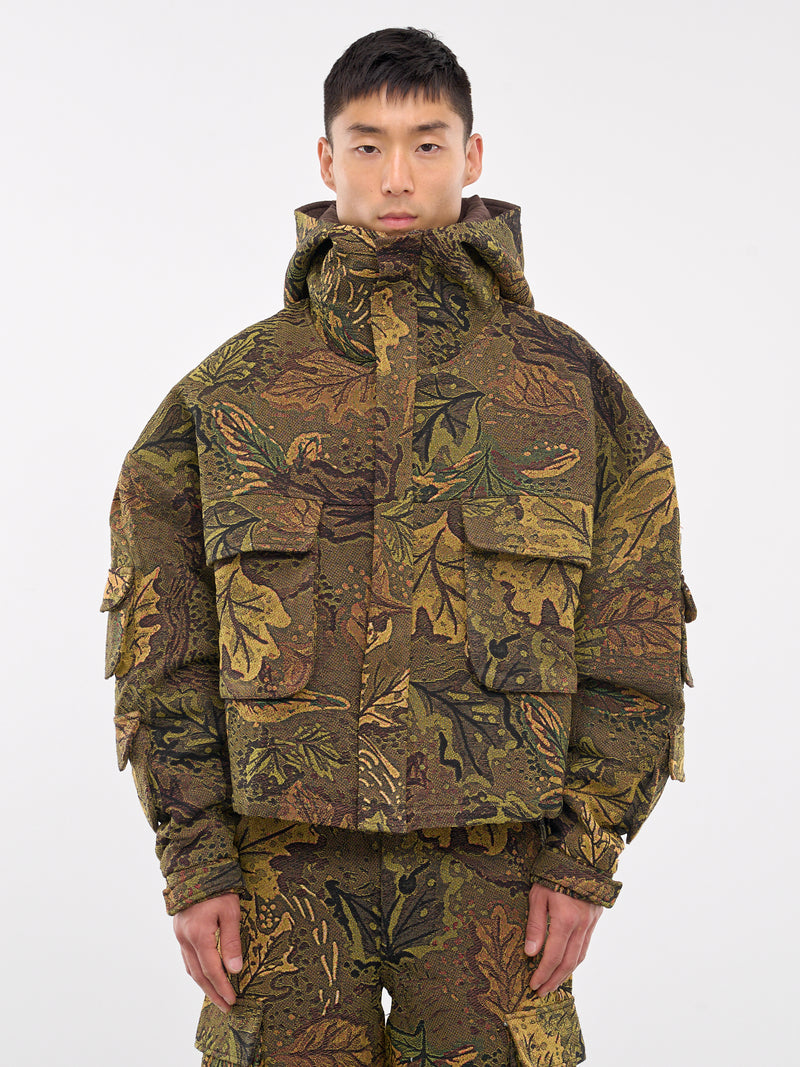 Camouflage Jacquard Jacket (CAMOUFLAGE-JACQUARD-JACKET-GRE)