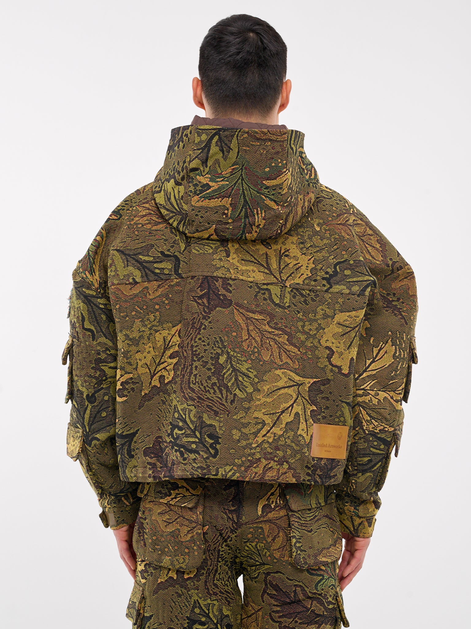 Camouflage Jacquard Jacket (CAMOUFLAGE-JACQUARD-JACKET-GRE)