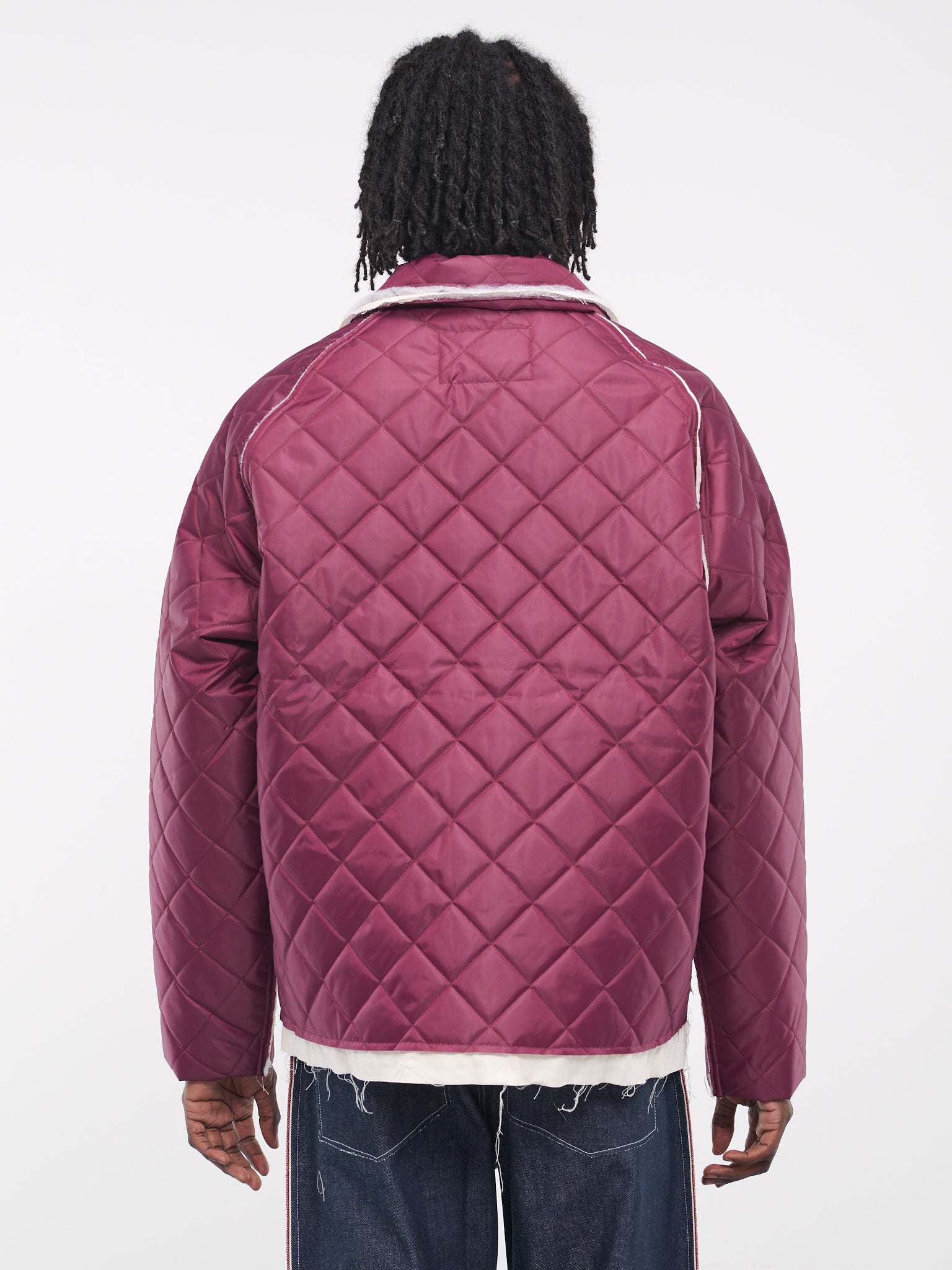 Padded Coach Jacket (CF-16-10-04-01-BURGUNDY)