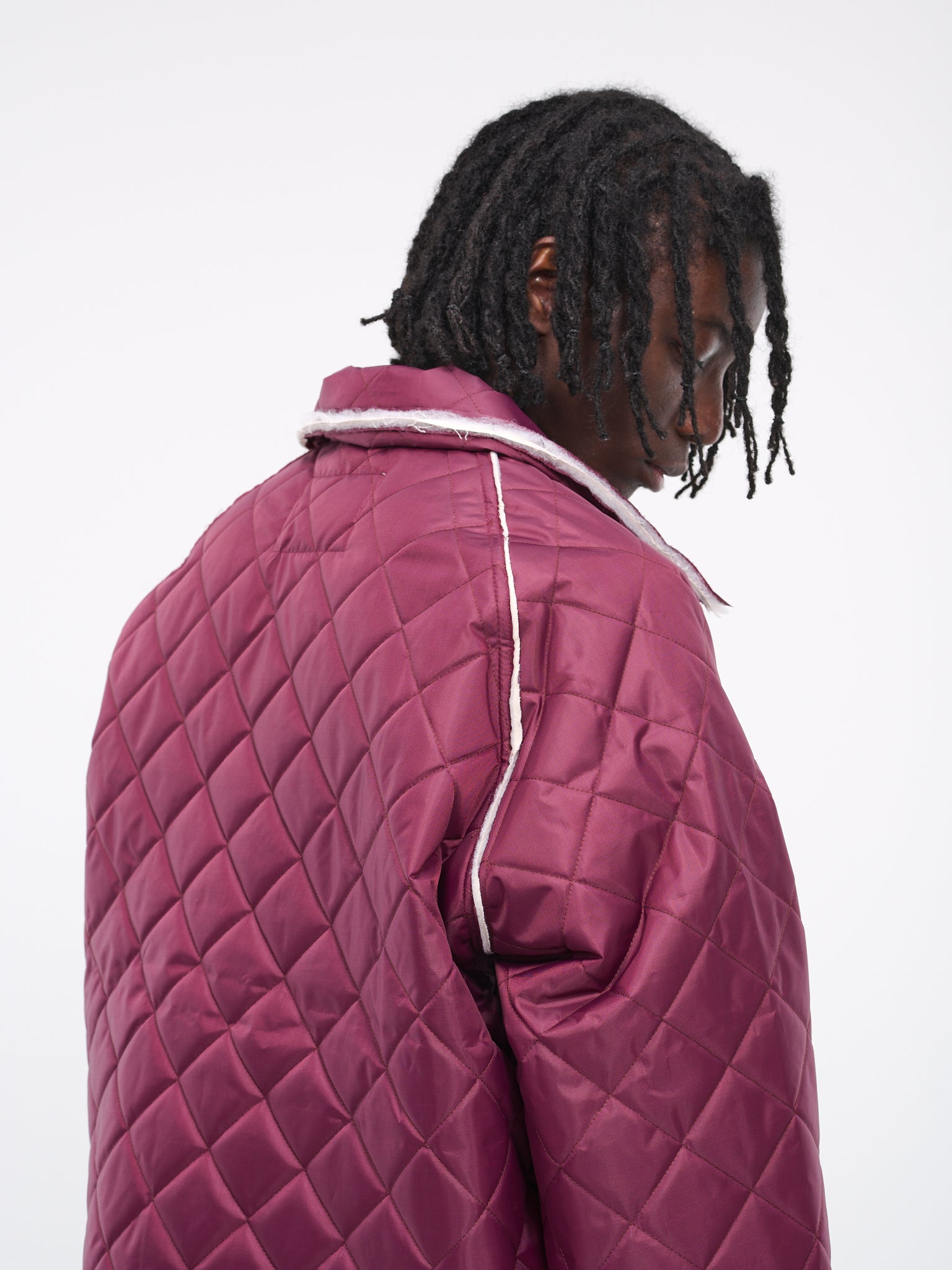 Padded Coach Jacket (CF-16-10-04-01-BURGUNDY)