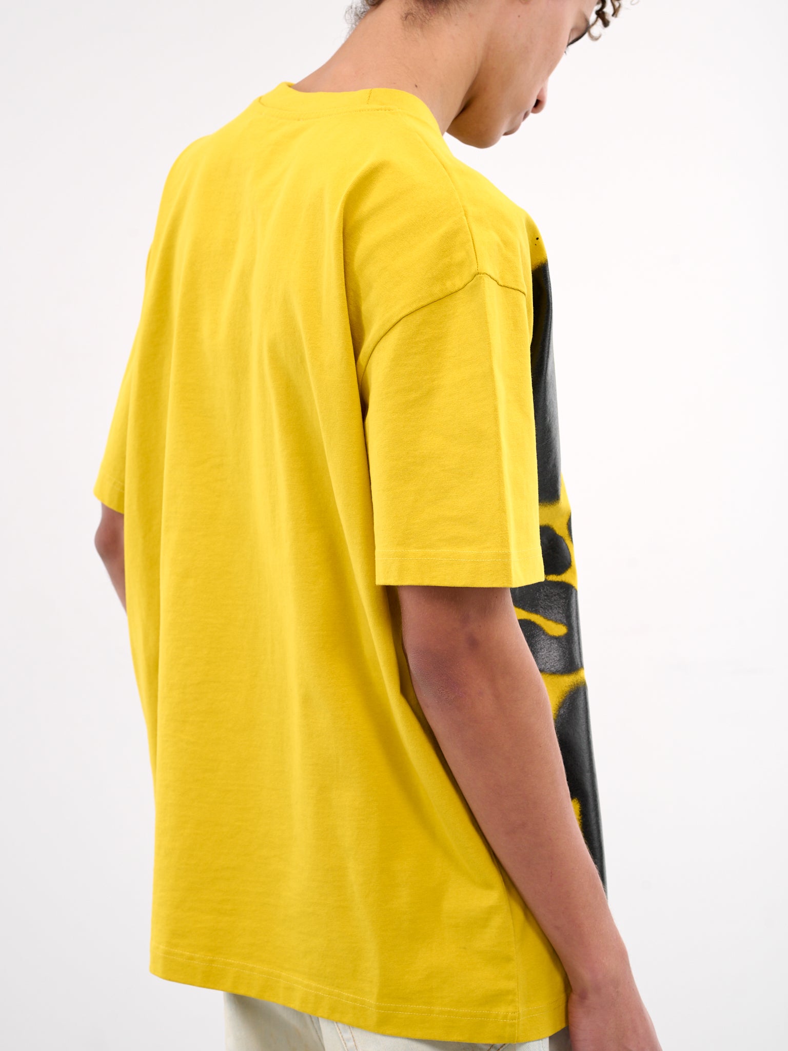 Relaxed Fit Logo Tee (CL0333-MUSTARD-YELLOW)