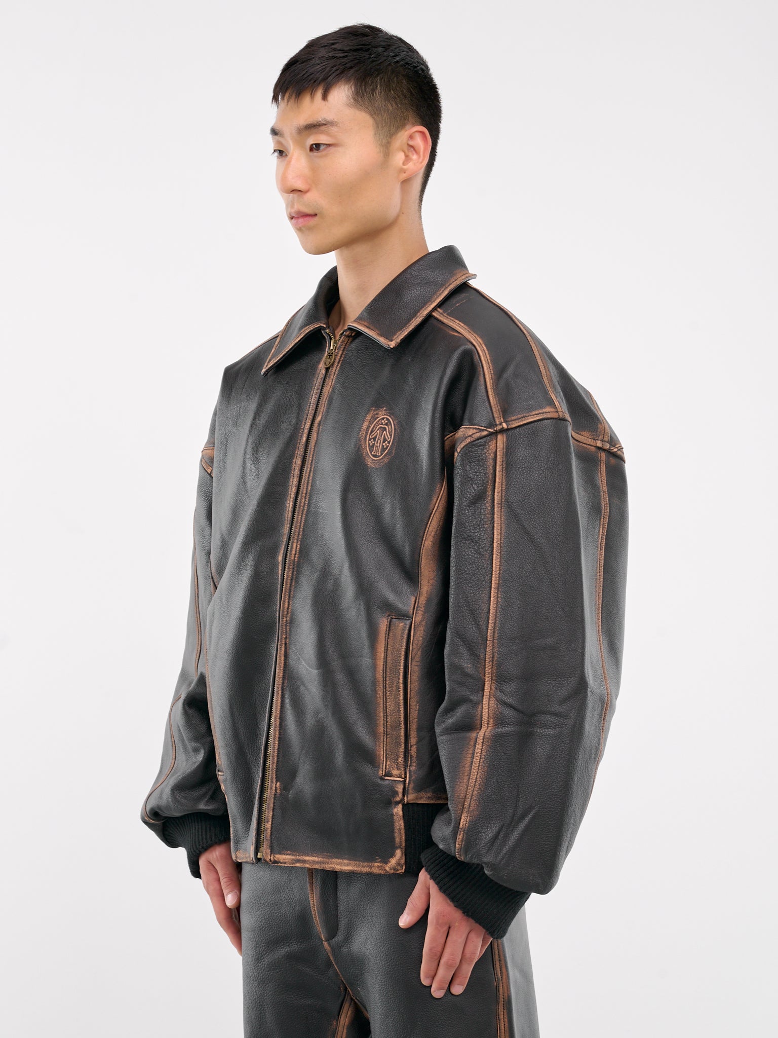 Consumed Leather Jacket (CONSUMED-LEATHER-JACKET-BROWN)