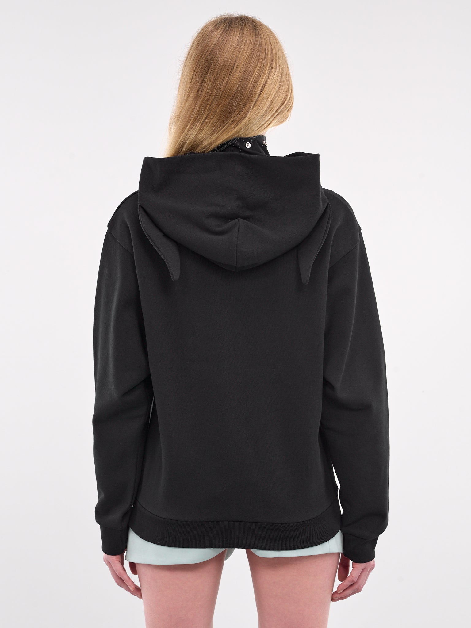 Alien Ears Hoodie (COPJS111BIS523-BLACK)